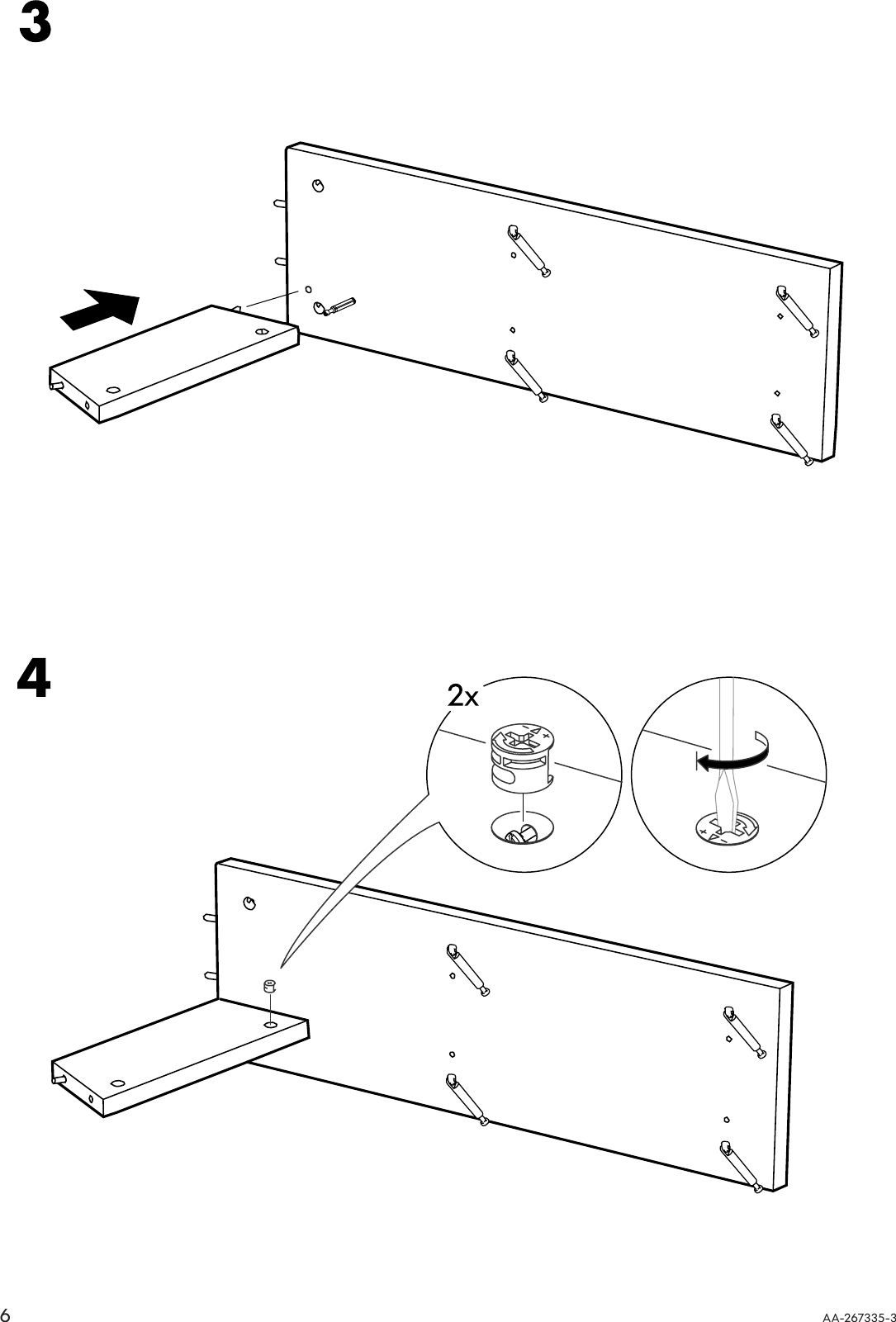 Ikea Vika Fagerlid Table Leg W Storage 28X26 Assembly Instruction