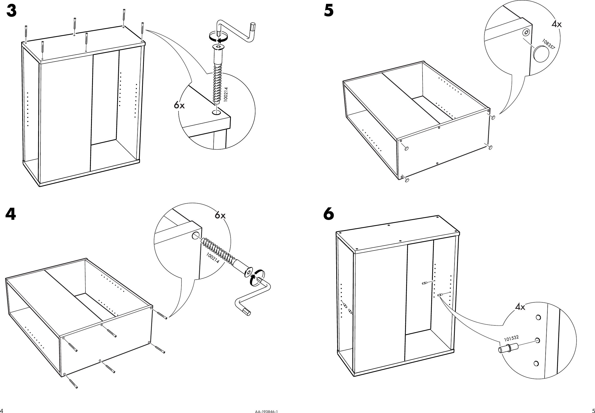 Page 4 of 4 - Ikea Ikea-Vika-Furusund-Table-Leg-W-Storage-10X28-Assembly-Instruction 3
