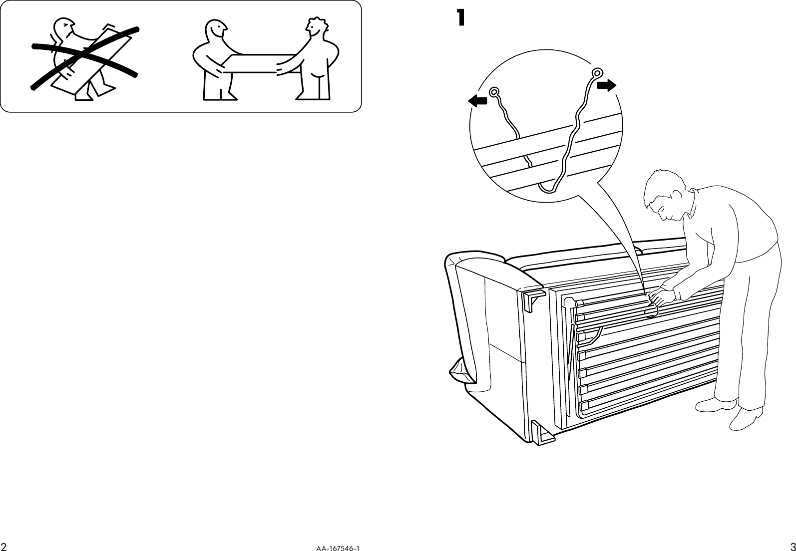 Page 2 of 2 - Ikea Ikea-Vreta-Sofa-Bed-Assembly-Instruction-7  Ikea-vreta-sofa-bed-assembly-instruction