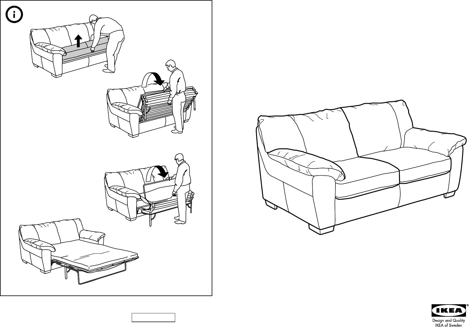 ikea sofa bed instructions pdf