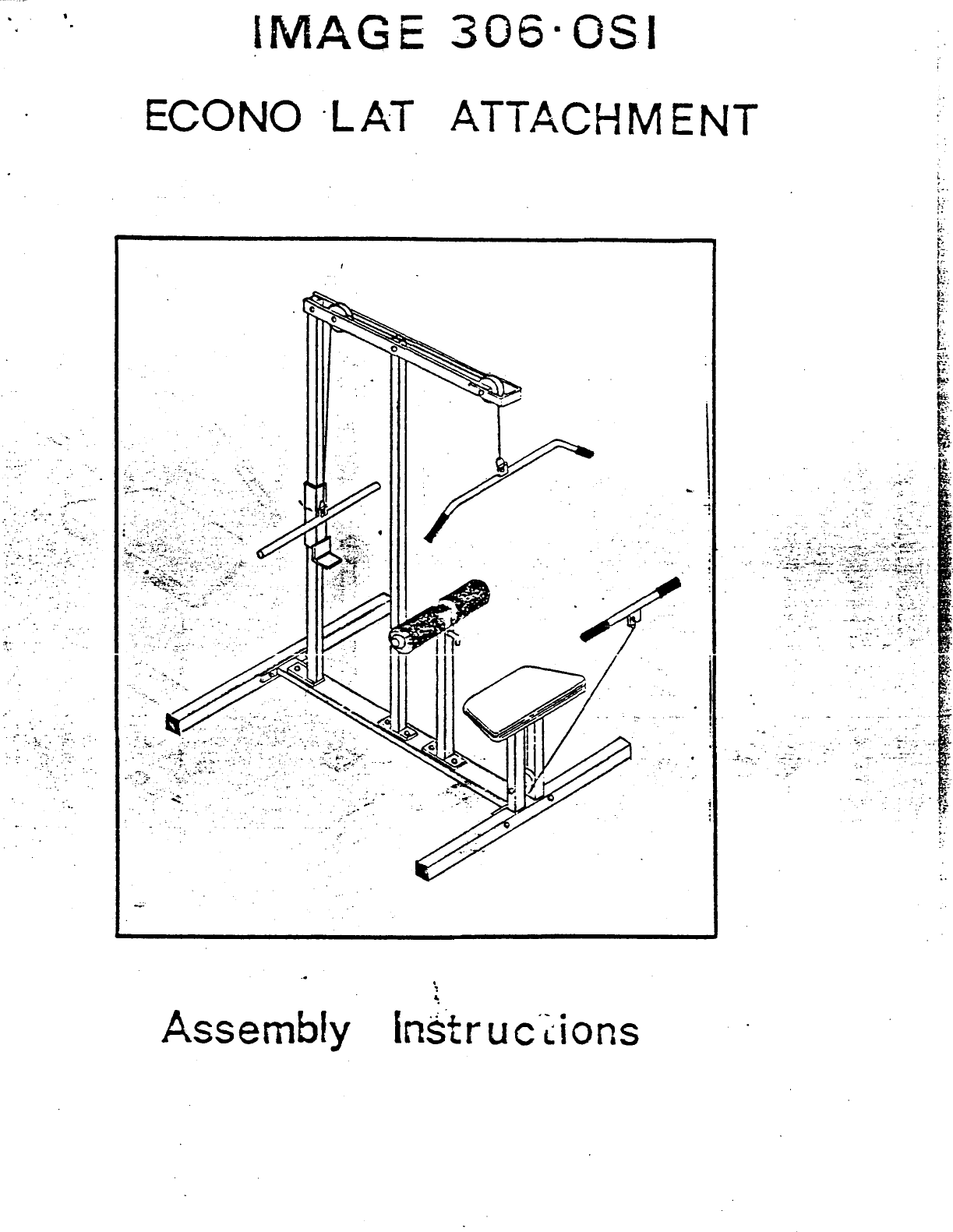 Image Im3060 Assembly Instruction