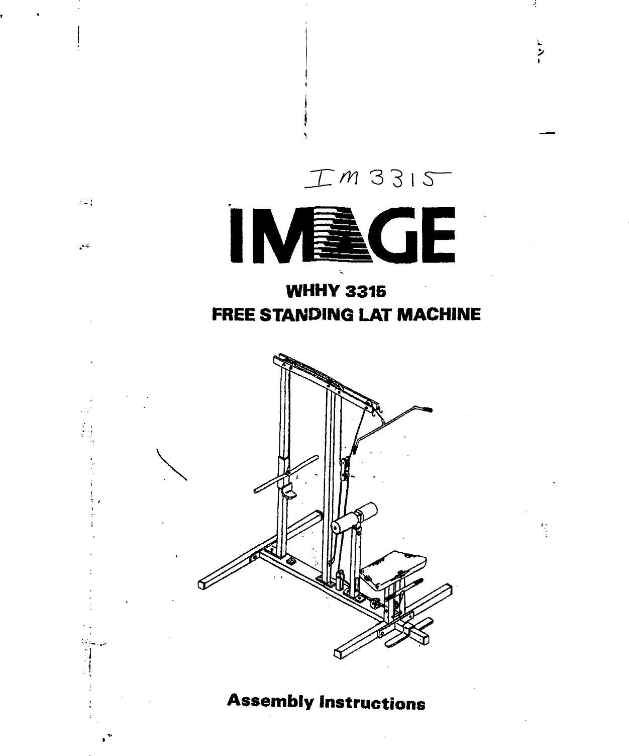 Page 1 of 5 - Image Image-Im33150-Assembly-Instruction