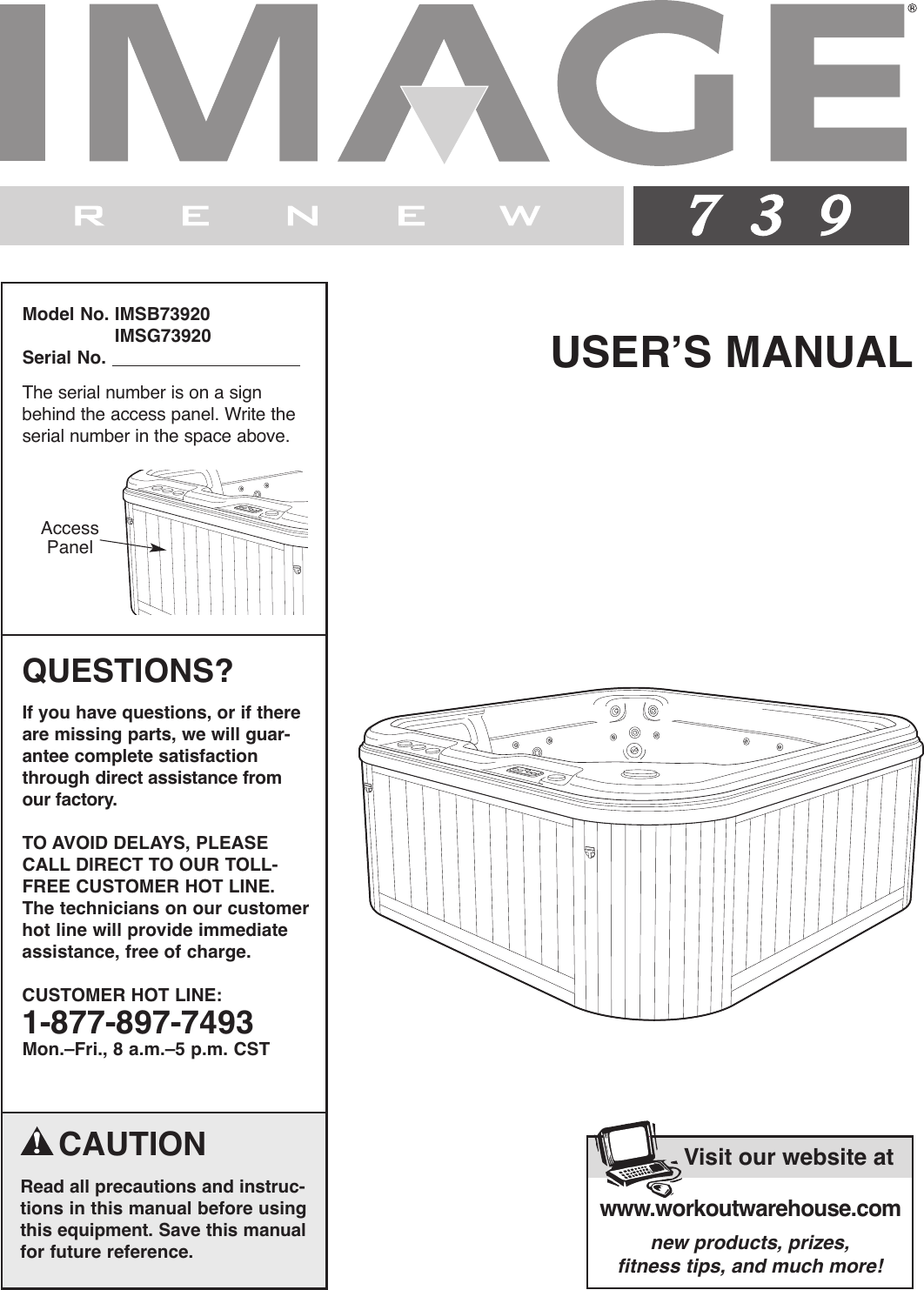 Image Imsg73920 Owners Manual 285430