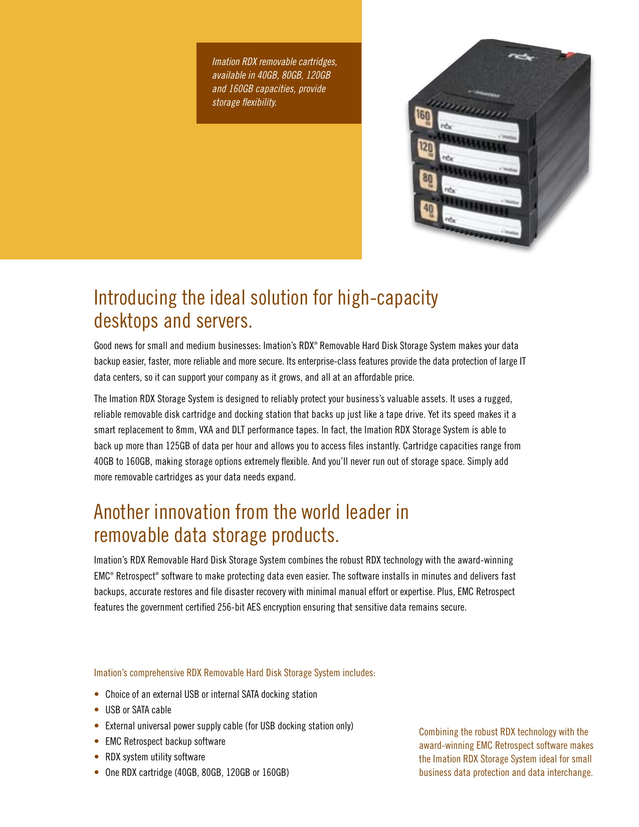 Page 3 of 8 - Imation Imation-Rdx-Users-Manual-  Imation-rdx-users-manual