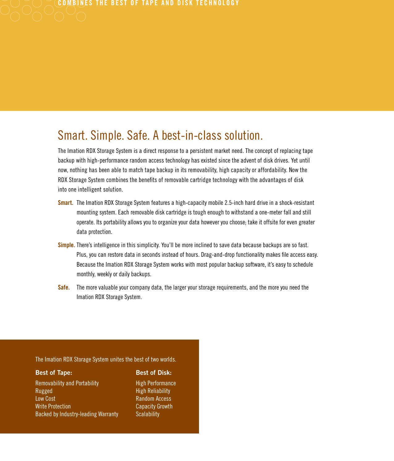 Page 4 of 8 - Imation Imation-Rdx-Users-Manual-  Imation-rdx-users-manual