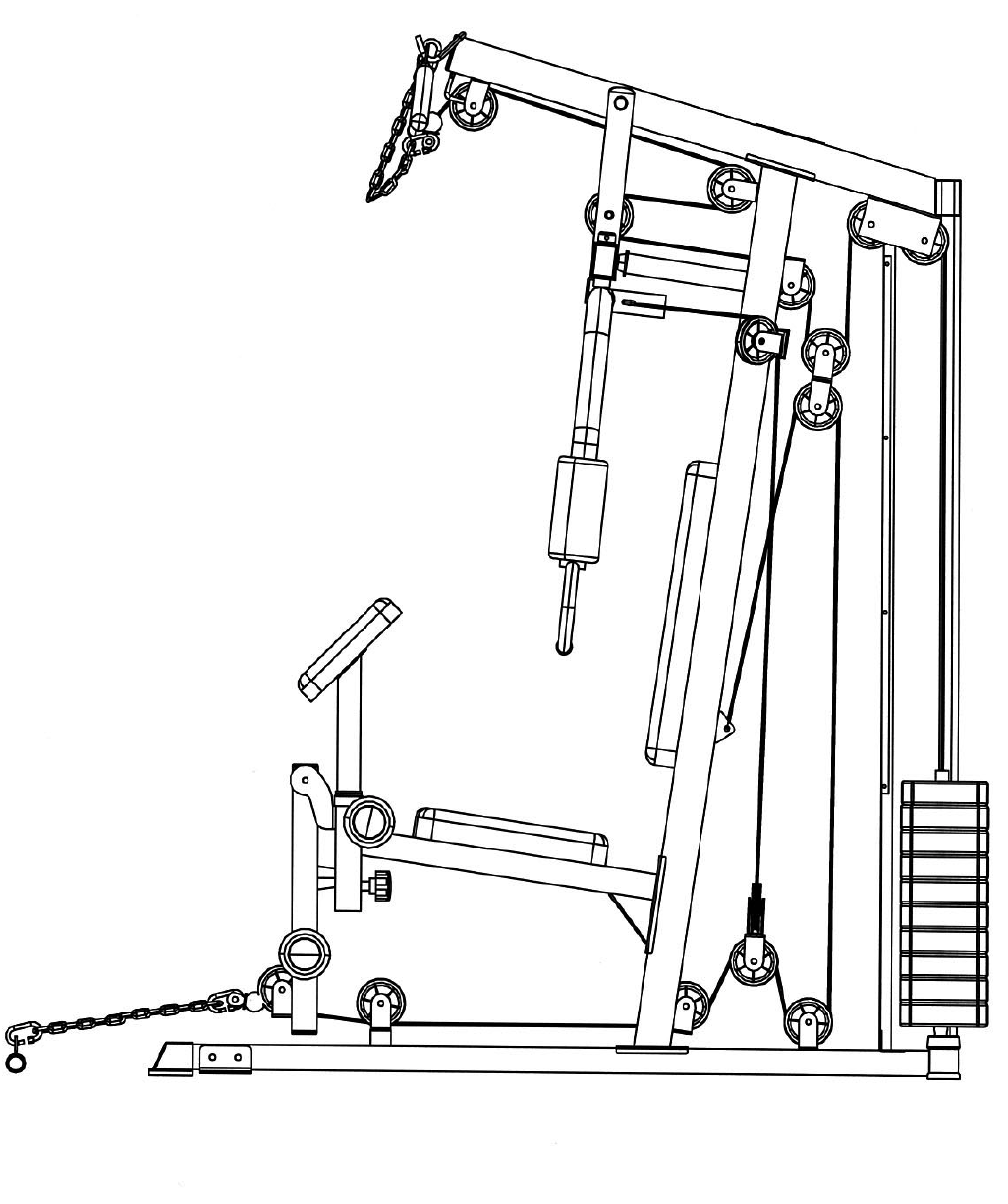 Impex Fitness Wm 1501 Users Manual PARTS LIST