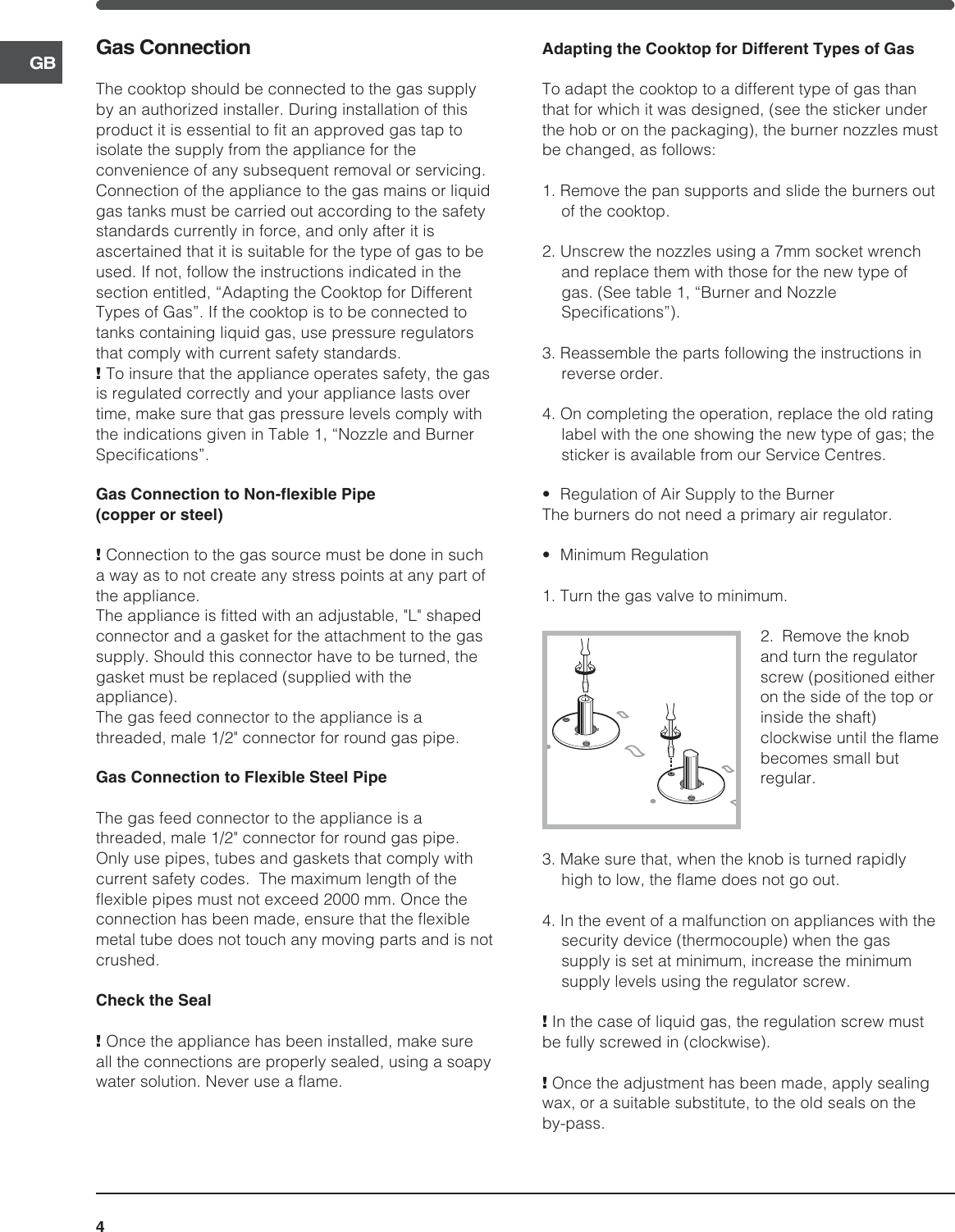 Page 4 of 12 - Indesit Indesit-Pi-640-A-Gb-Users-Manual- 045863gb.p65  Indesit-pi-640-a-gb-users-manual