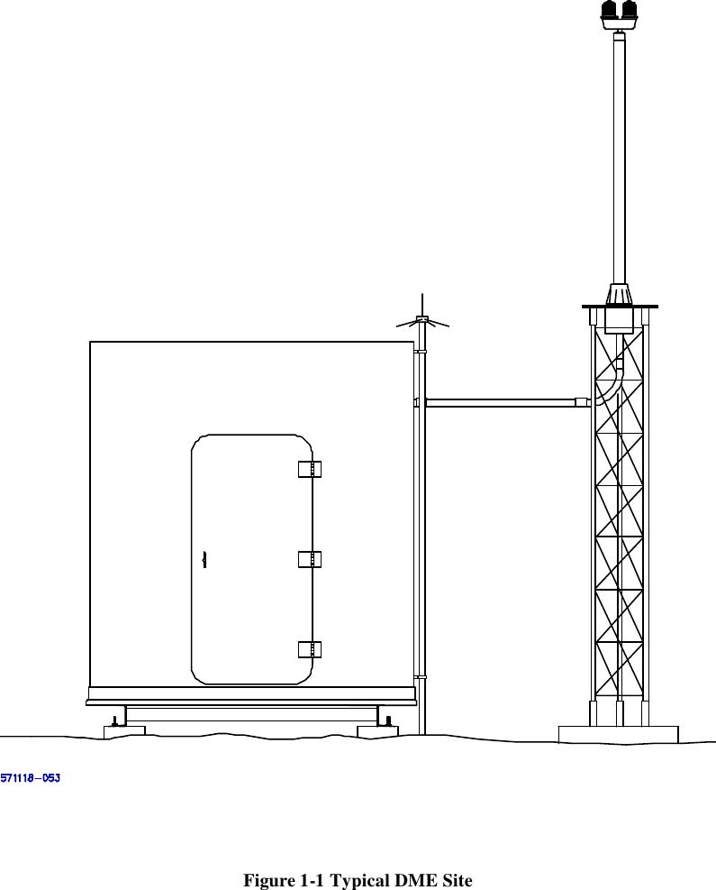         Figure 1-1 Typical DME Site  
