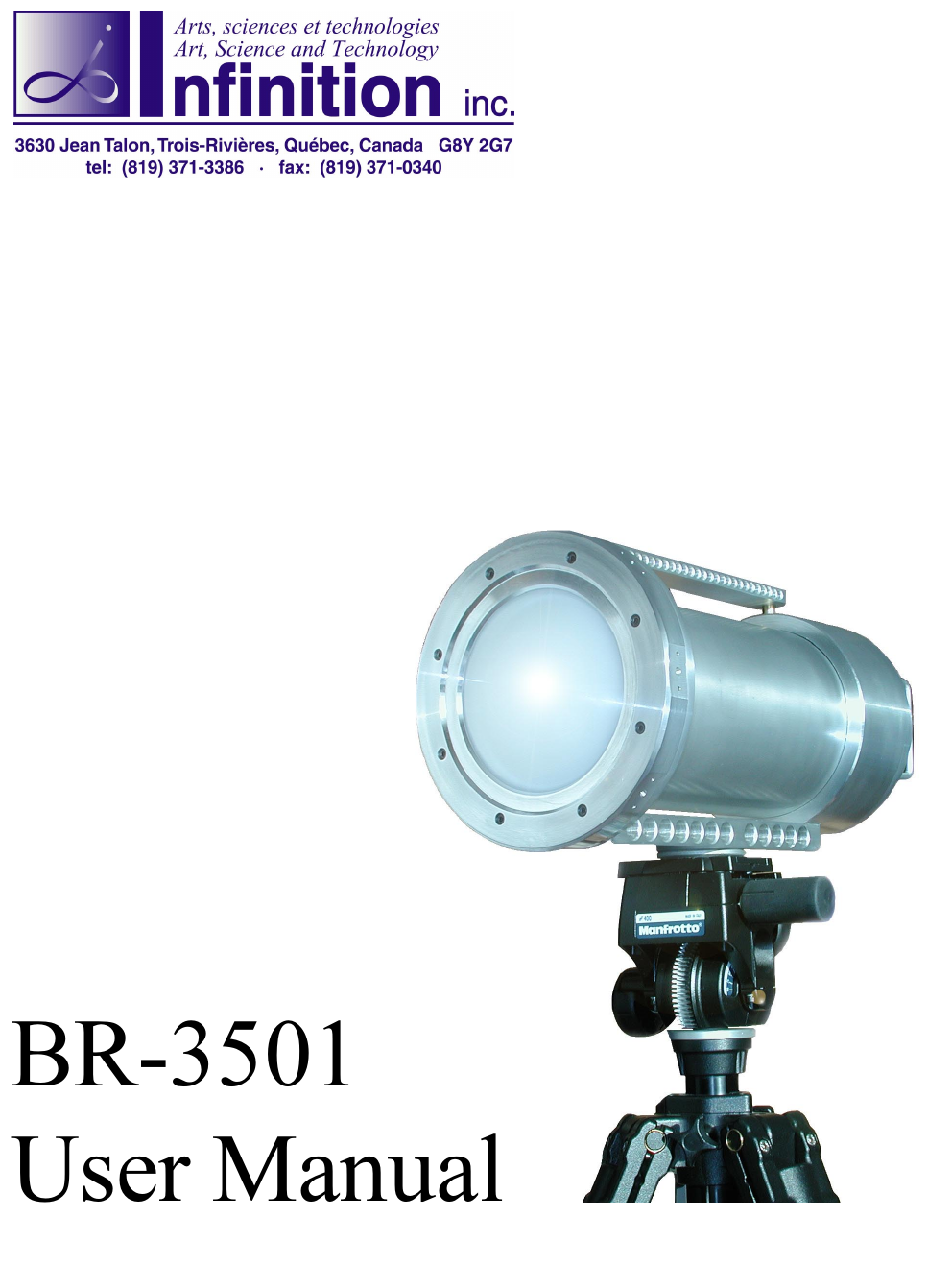 BR-3501User Manual