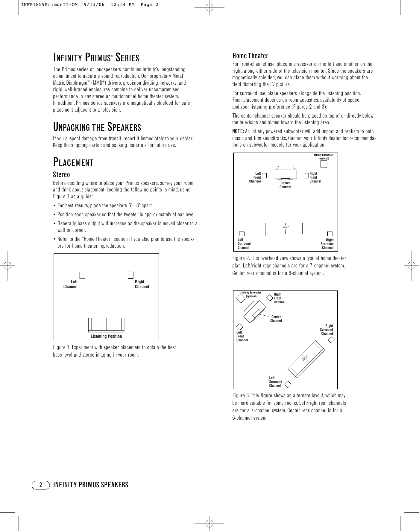 infinity primus p152