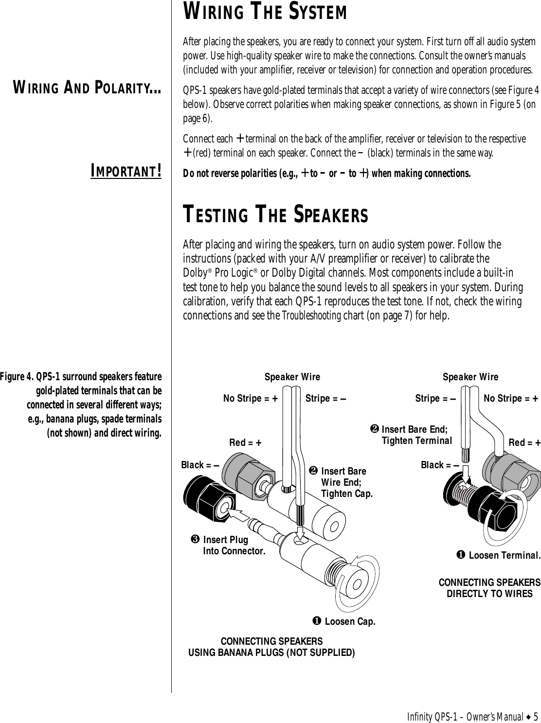 Page 6 of 10 - Infinity Infinity-Qps1-Users-Manual- QPS-1 Om (b).qx  Infinity-qps1-users-manual