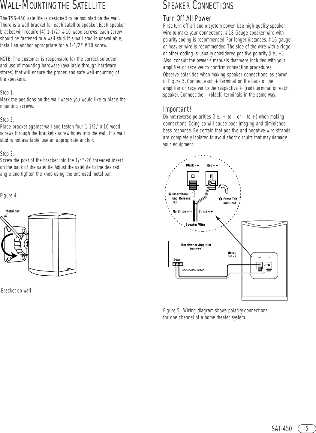 Page 5 of 8 - Infinity Infinity-Sat-450-Om-Users-Manual- SAT-450 OM  Infinity-sat-450-om-users-manual