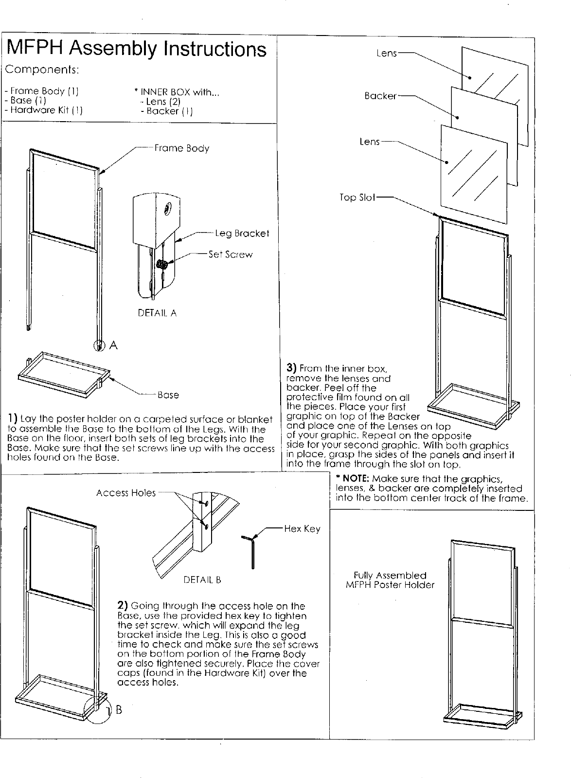 Page 1 of 1 - Frame Instructions