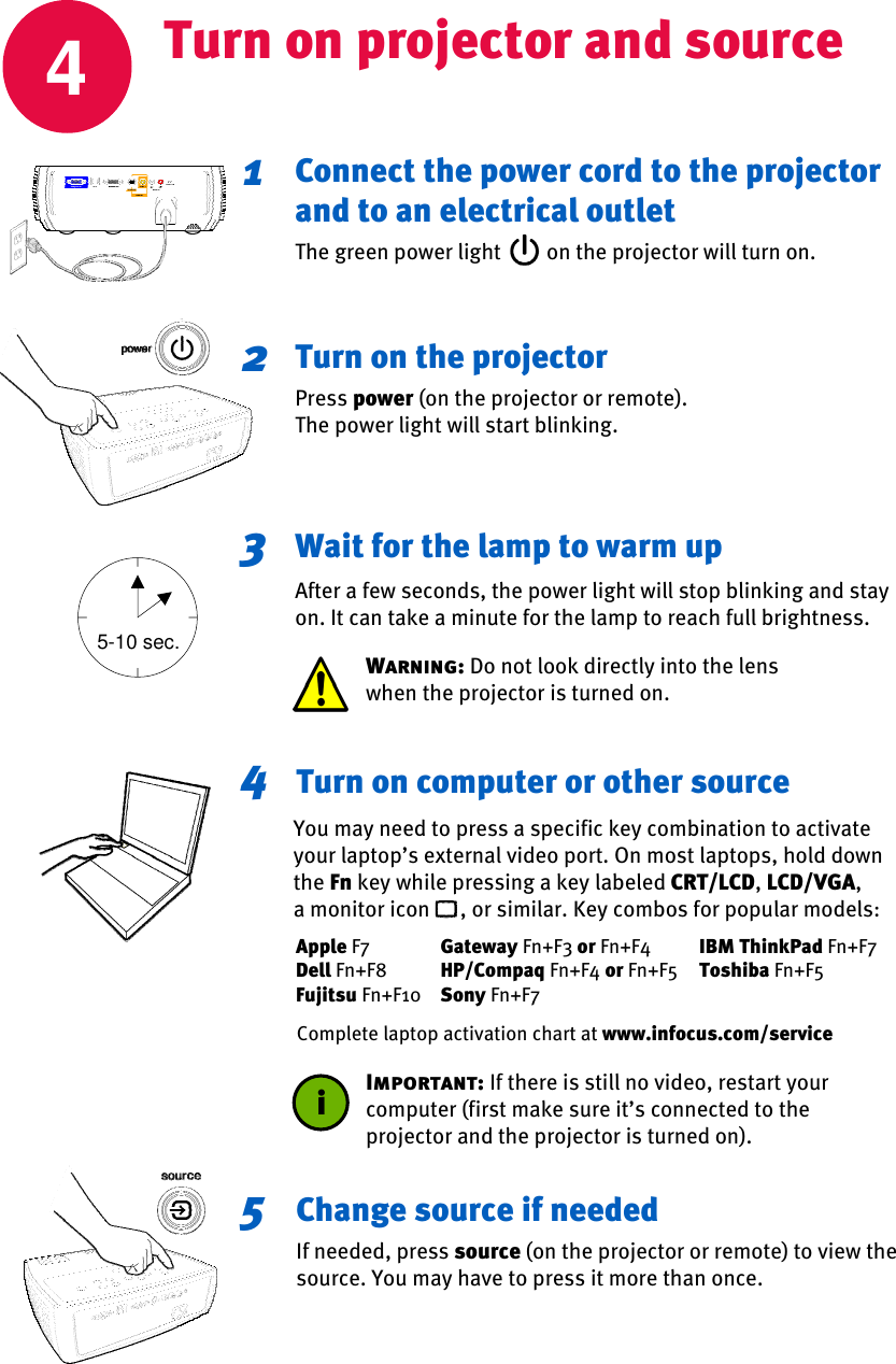 Page 4 of 8 - Infocus Infocus-In20-Series-Users-Manual-  1 Infocus-in20-series-users-manual