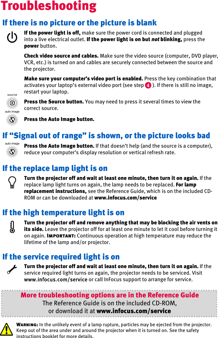 Page 7 of 8 - Infocus Infocus-In20-Series-Users-Manual-  1 Infocus-in20-series-users-manual
