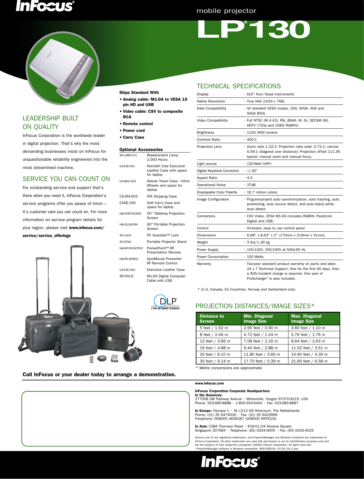 Page 4 of 4 - Infocus Infocus-Lp130-Users-Manual- Infocus-lp130-users-manual