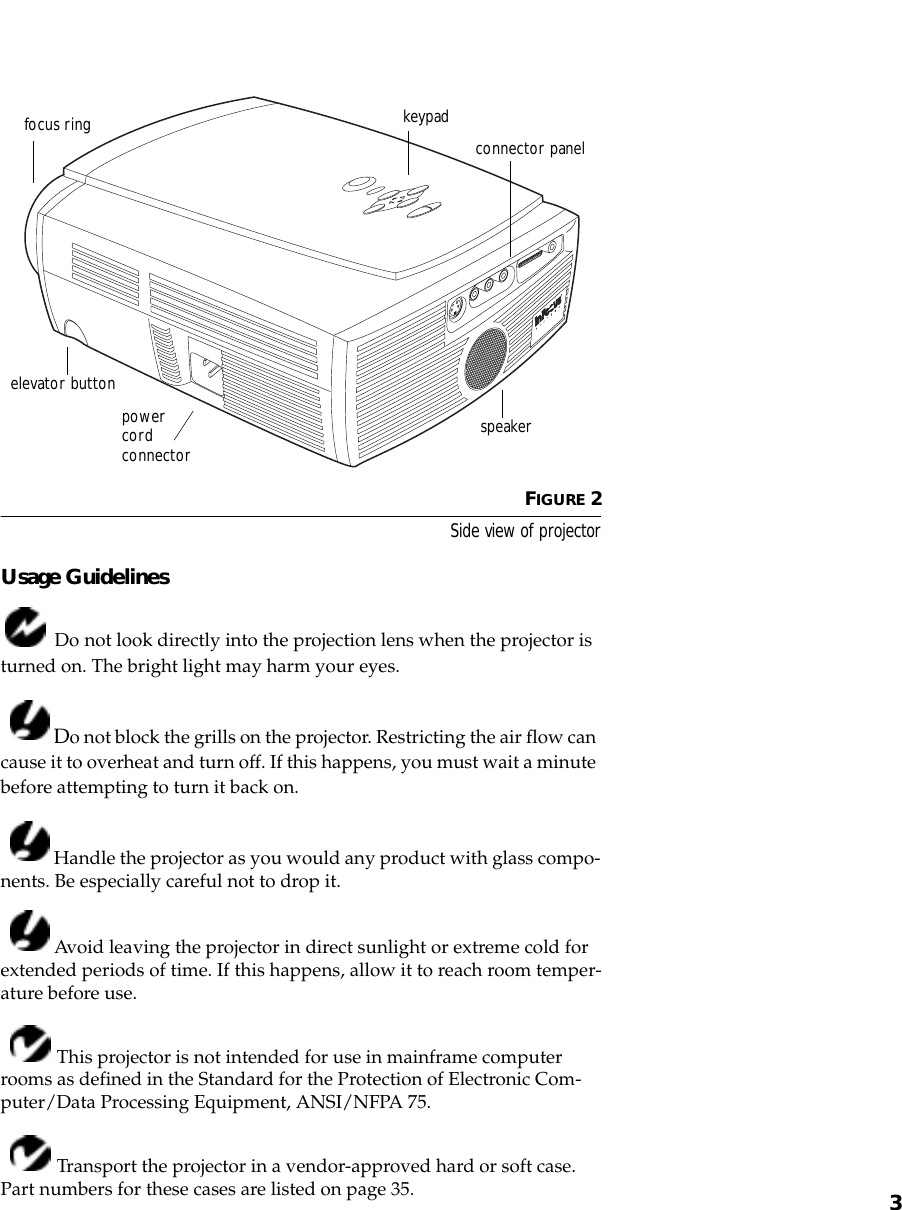 Infocus Lp 420Tm Users Manual