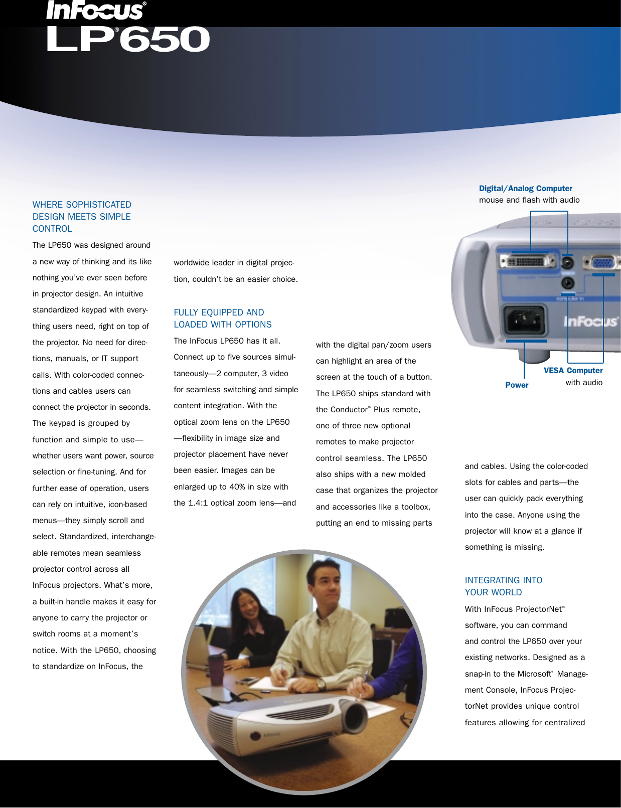 Page 2 of 4 - Infocus Infocus-Lp-650-Users-Manual-  Infocus-lp-650-users-manual