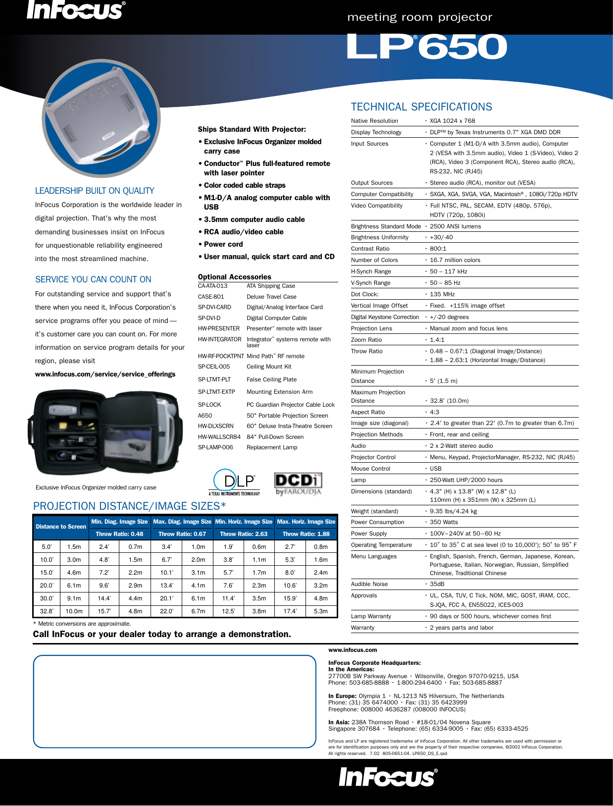 Page 4 of 4 - Infocus Infocus-Lp-650-Users-Manual-  Infocus-lp-650-users-manual