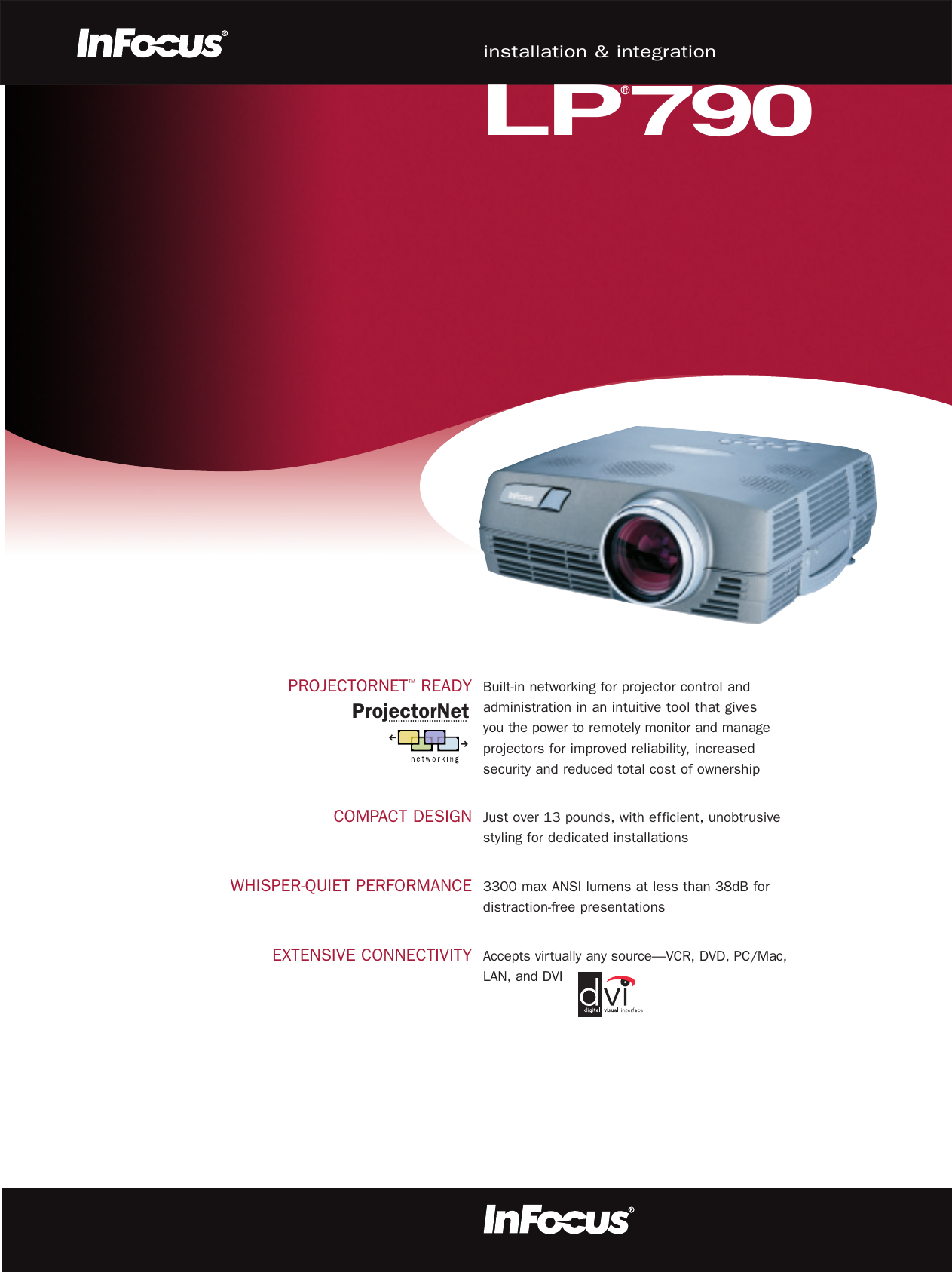 Page 1 of 2 - Infocus Infocus-Lp790-Users-Manual-  Infocus-lp790-users-manual