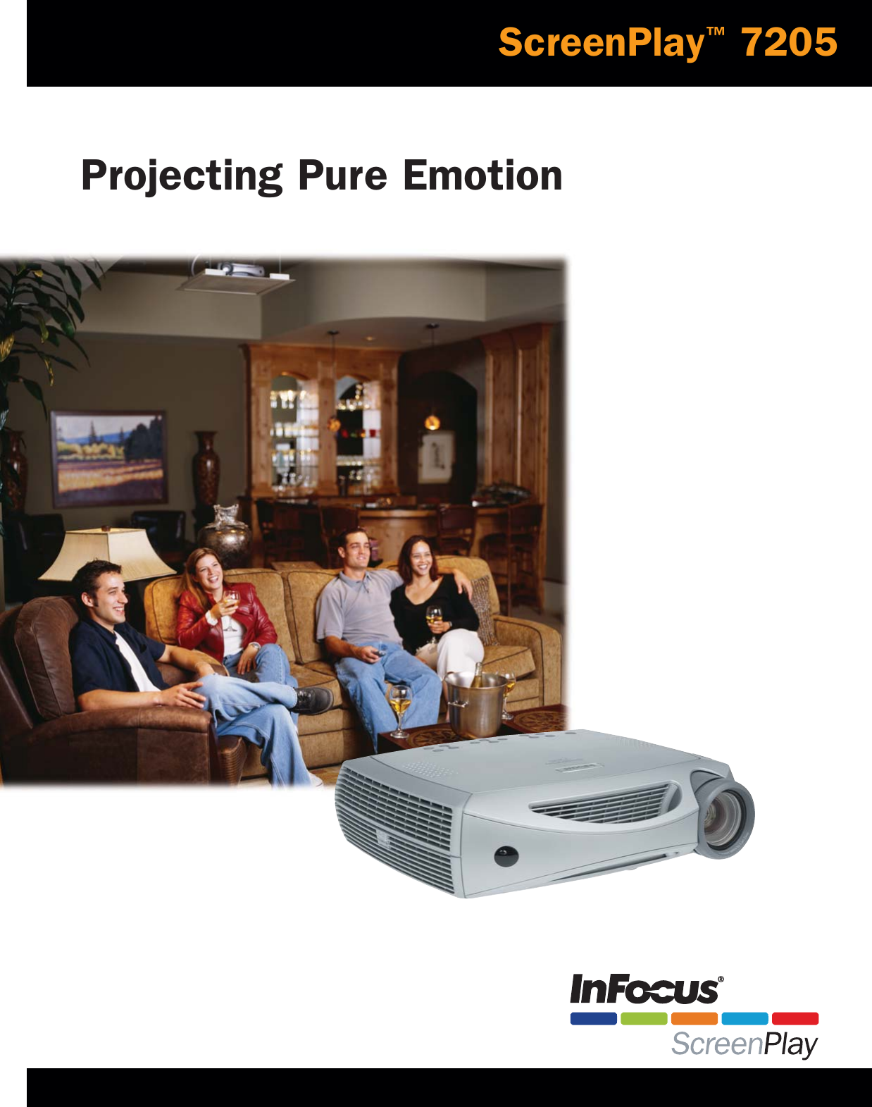 Page 1 of 4 - Infocus Infocus-Screenplay-7205-Users-Manual- 6714SP7205_DS_E  Infocus-screenplay-7205-users-manual