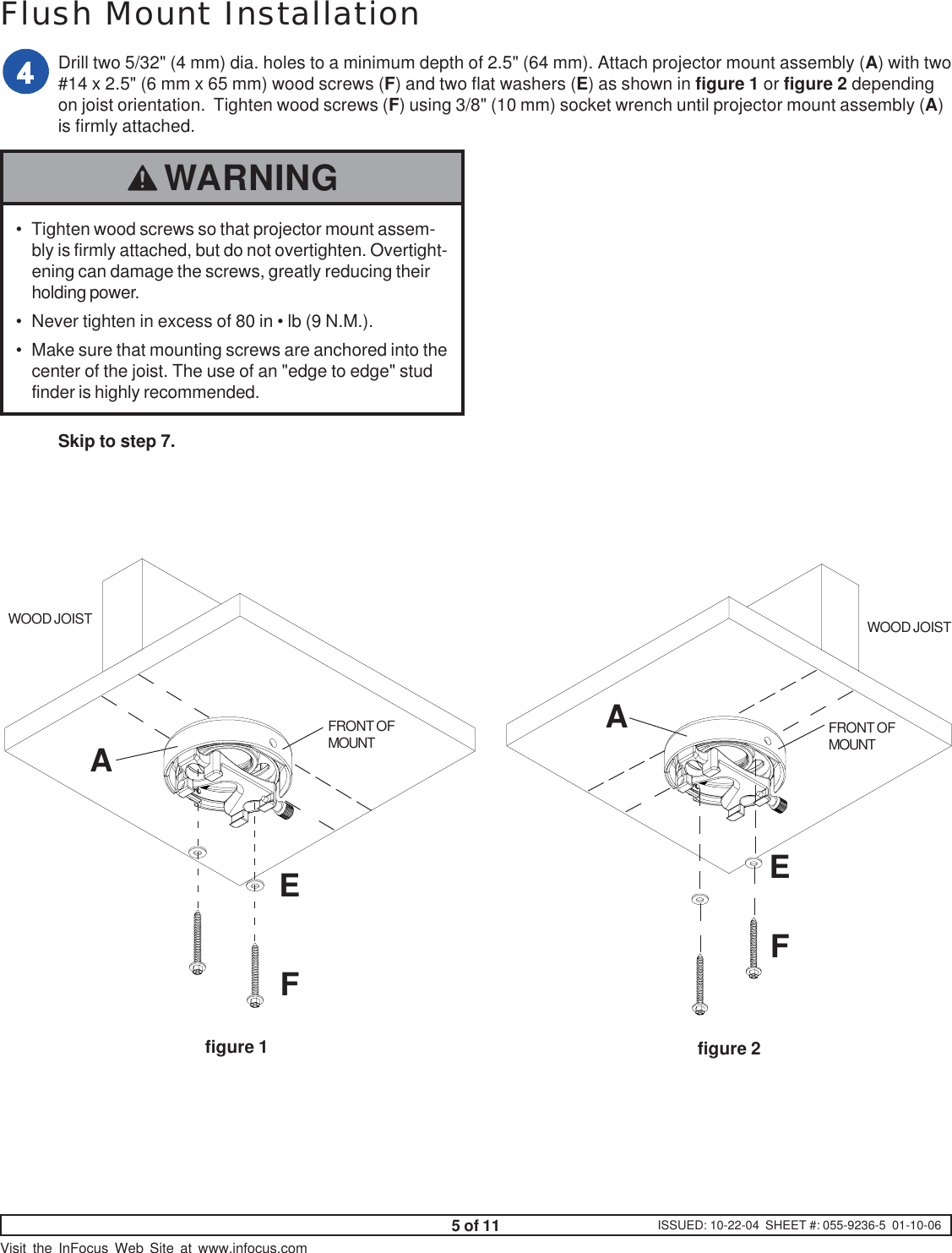 Infocus Sp Ceil Univ Users Manual 0559236 1