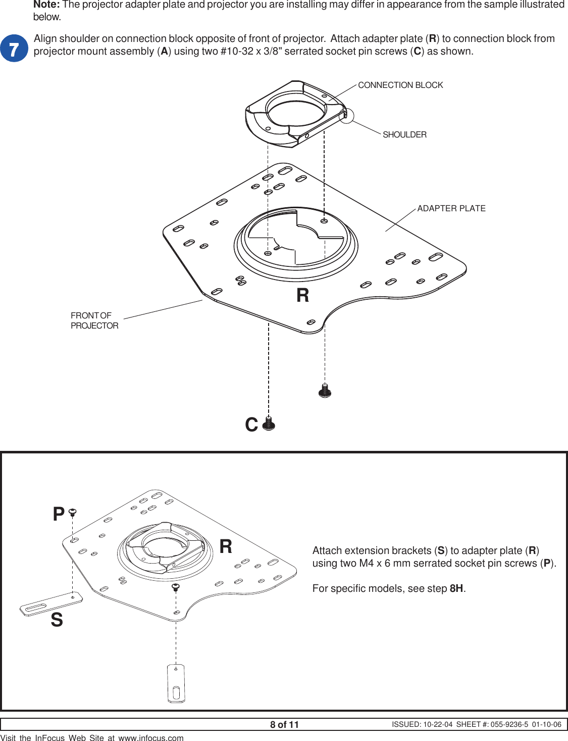 Infocus Sp Ceil Univ Users Manual 0559236 1