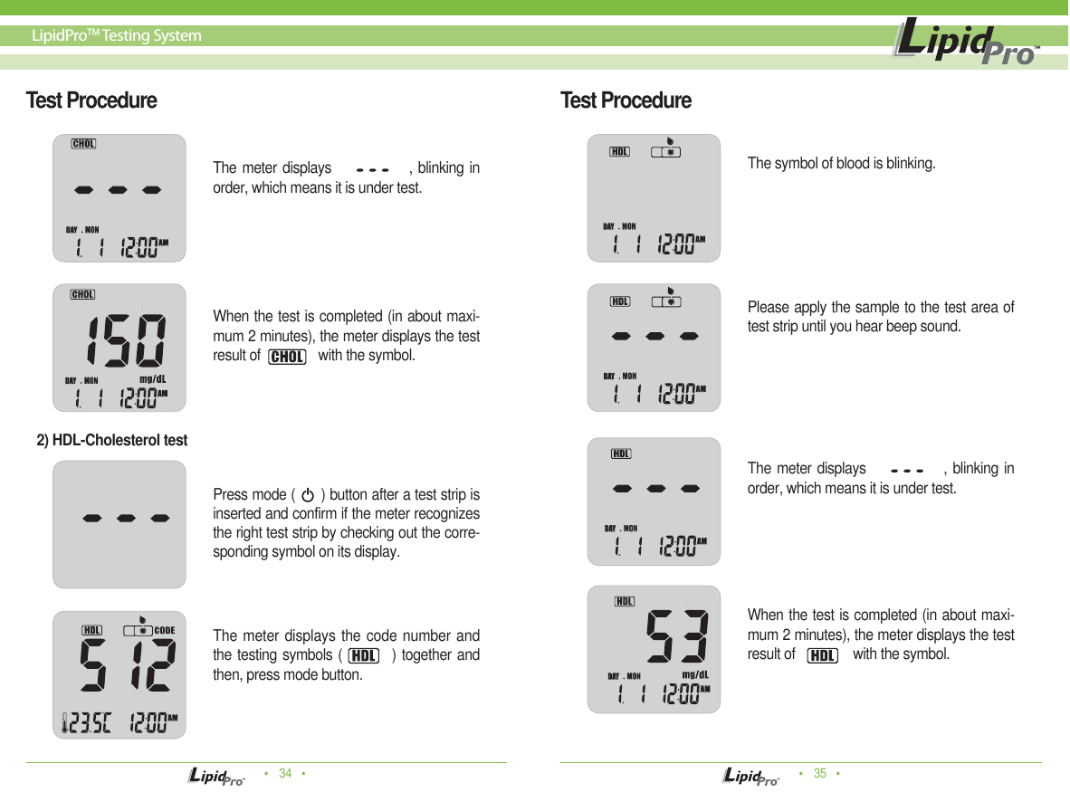 Page 18 of Infopia ILM-0001A-RF Lipid profile and glucose measuring system for self testing User Manual Manua  Cover
