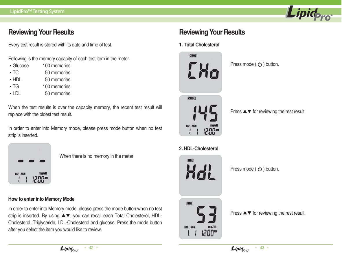 Page 22 of Infopia ILM-0001A-RF Lipid profile and glucose measuring system for self testing User Manual Manua  Cover