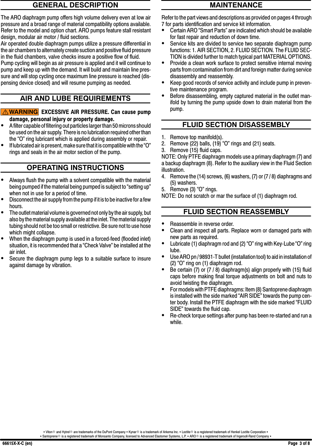 Page 3 of 8 - Ingersoll-Rand Ingersoll-Rand-66615X-X-C-Users-Manual- 66615X_X_C_Y_  Ingersoll-rand-66615x-x-c-users-manual