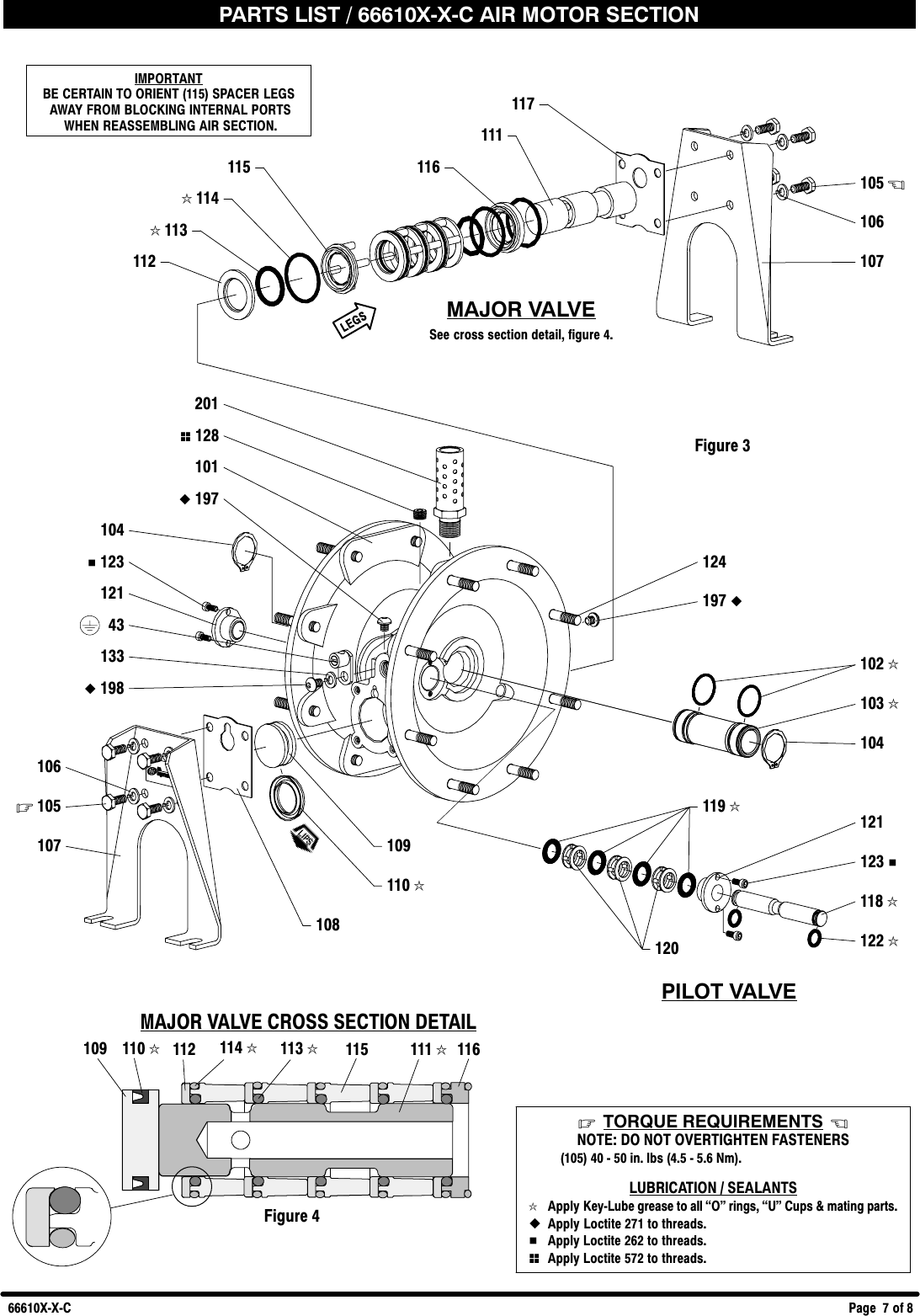 Page 7 of 8 - Ingersoll-Rand Ingersoll-Rand-Diaphragm-Pump-66610X-X-C-Users-Manual- 66610X(w)  Ingersoll-rand-diaphragm-pump-66610x-x-c-users-manual