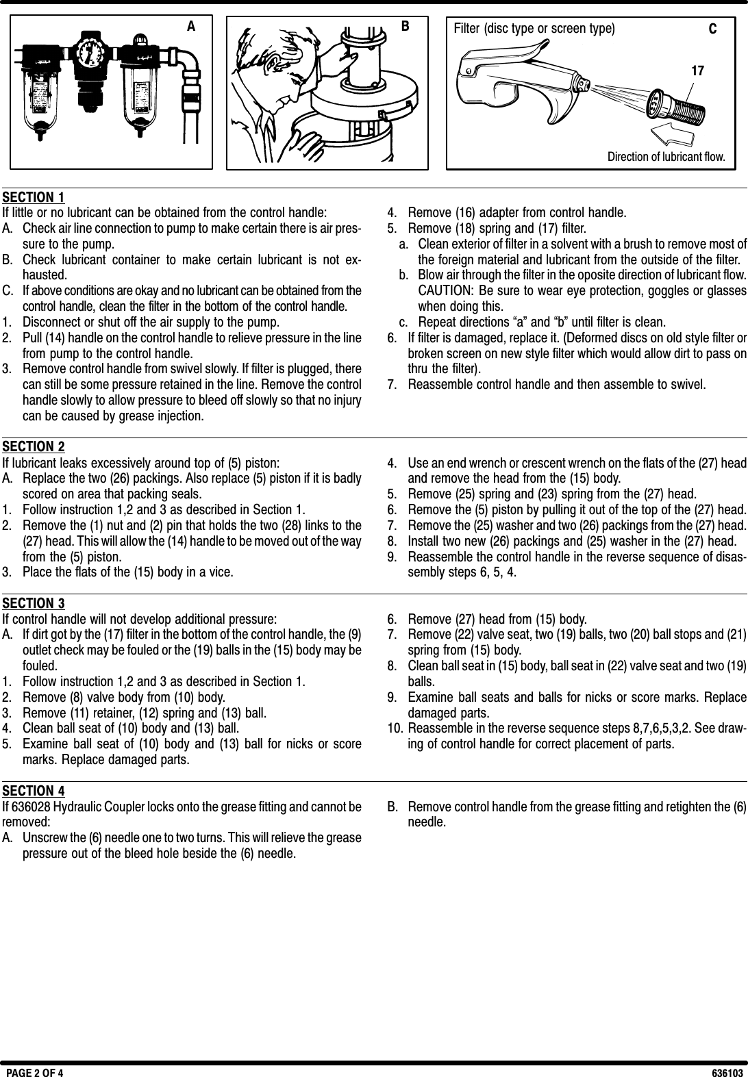 Page 2 of 4 - Ingersoll-Rand Ingersoll-Rand-Du-All-Control-Handle-636103-Users-Manual-  Ingersoll-rand-du-all-control-handle-636103-users-manual