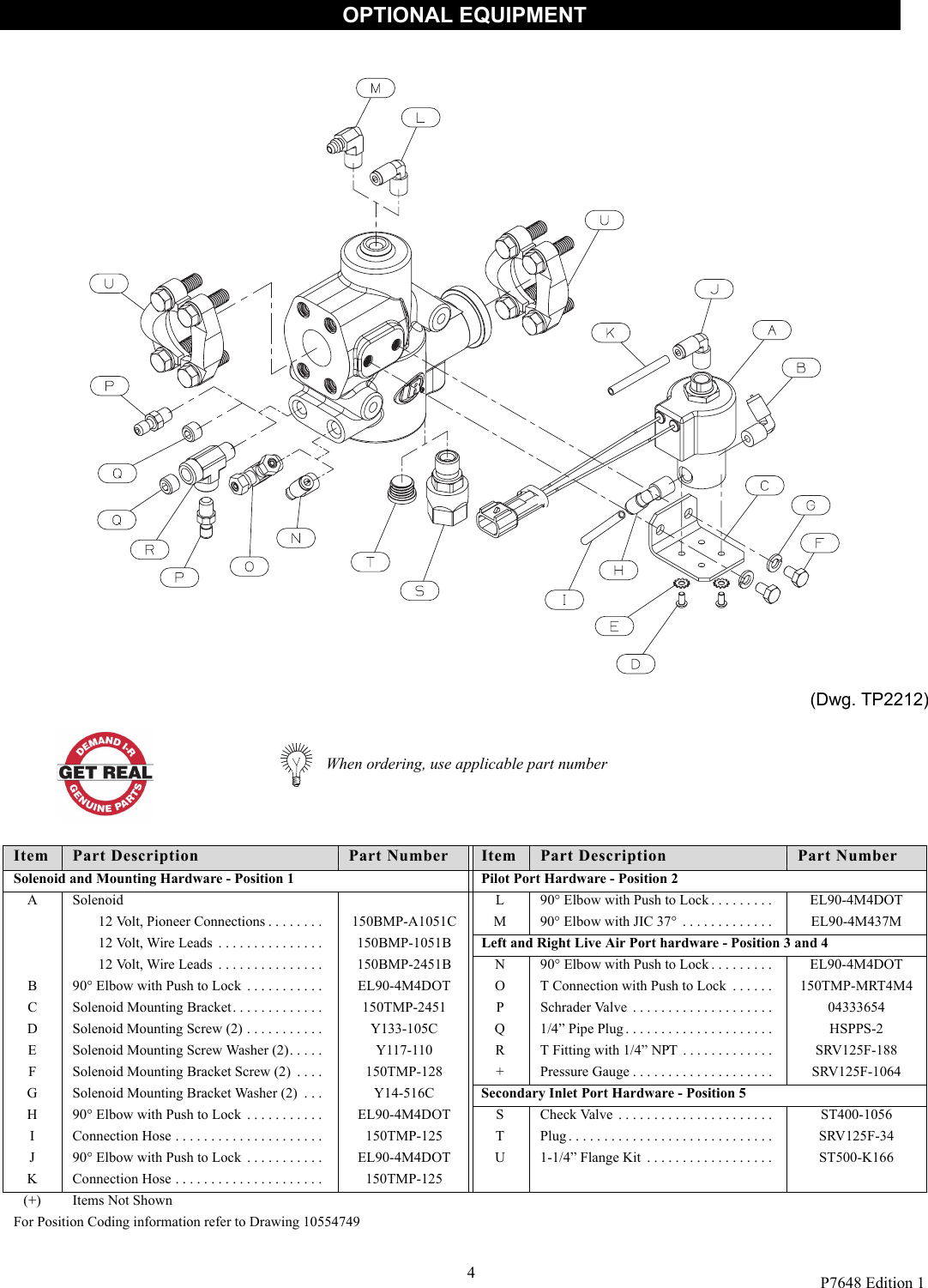Page 4 of 8 - Ingersoll-Rand Ingersoll-Rand-Srv125F-Users-Manual- Operation And Maintenance Manual  Ingersoll-rand-srv125f-users-manual