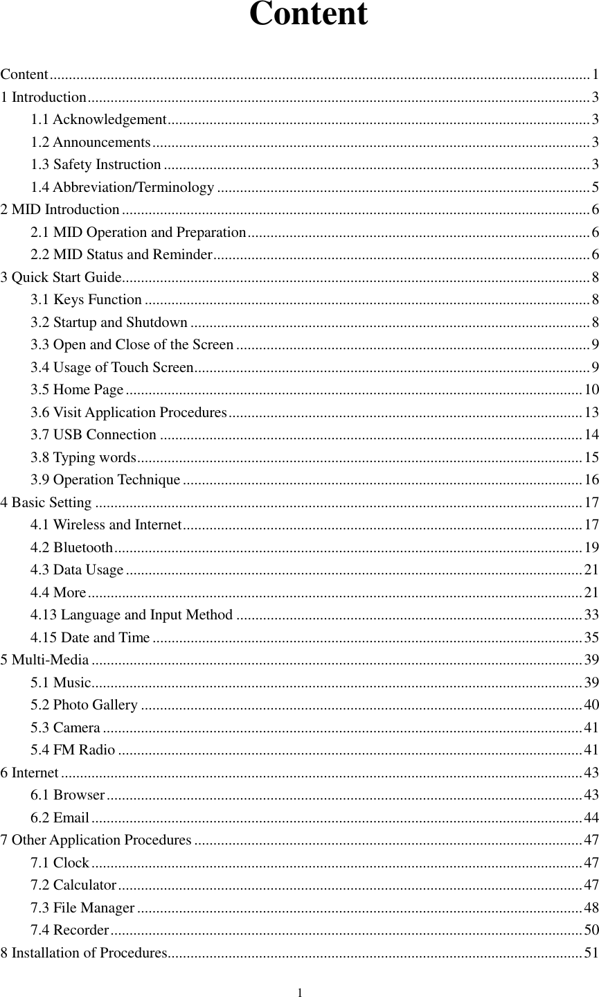 Page 1 of Ingram Micro Mexico DE C V H100B WIFI Tablet User Manual                 