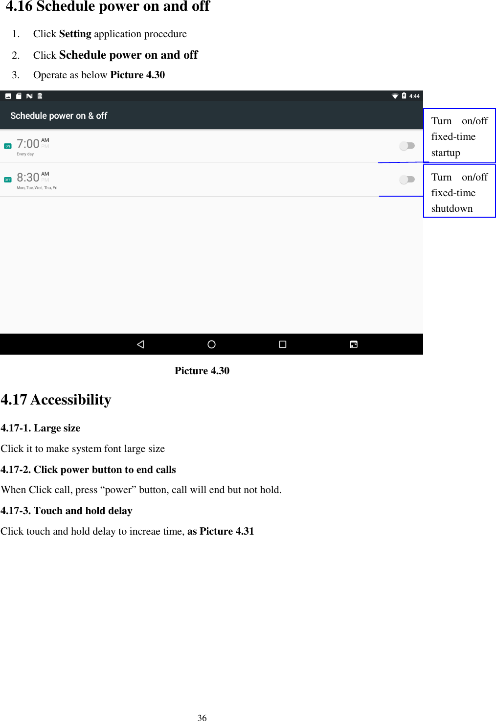 Page 36 of Ingram Micro Mexico DE C V H100B WIFI Tablet User Manual                 