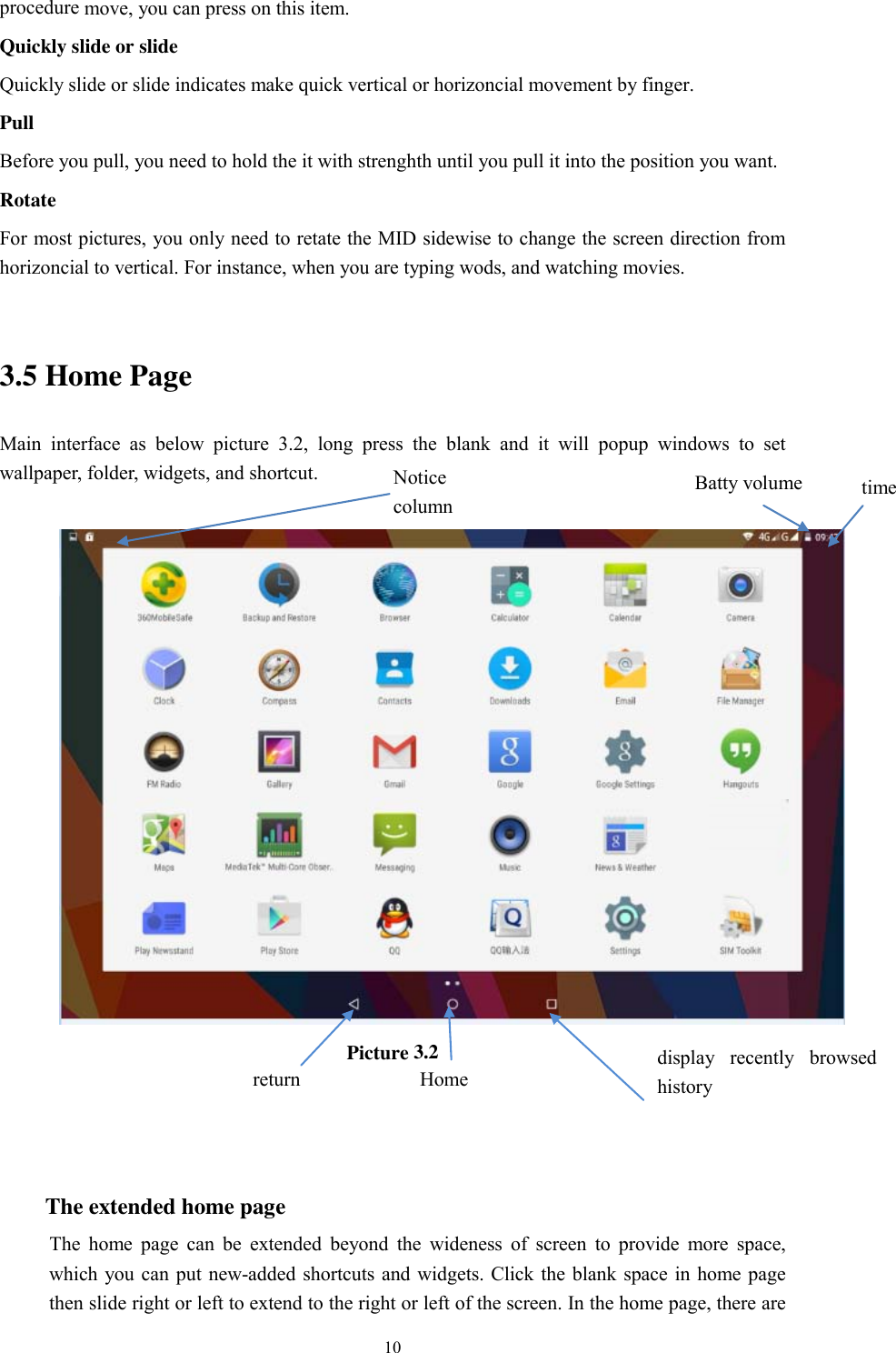 Page 10 of Ingram Micro Mexico DE C V W808B LTE tablet User Manual                 