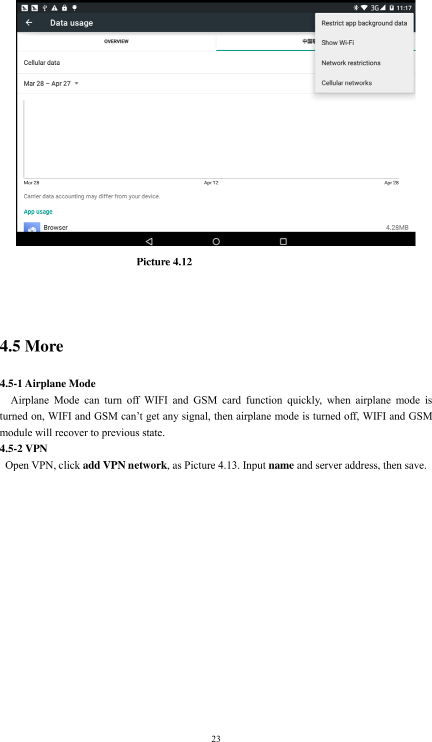 Page 22 of Ingram Micro Mexico DE C V W808B LTE tablet User Manual                 