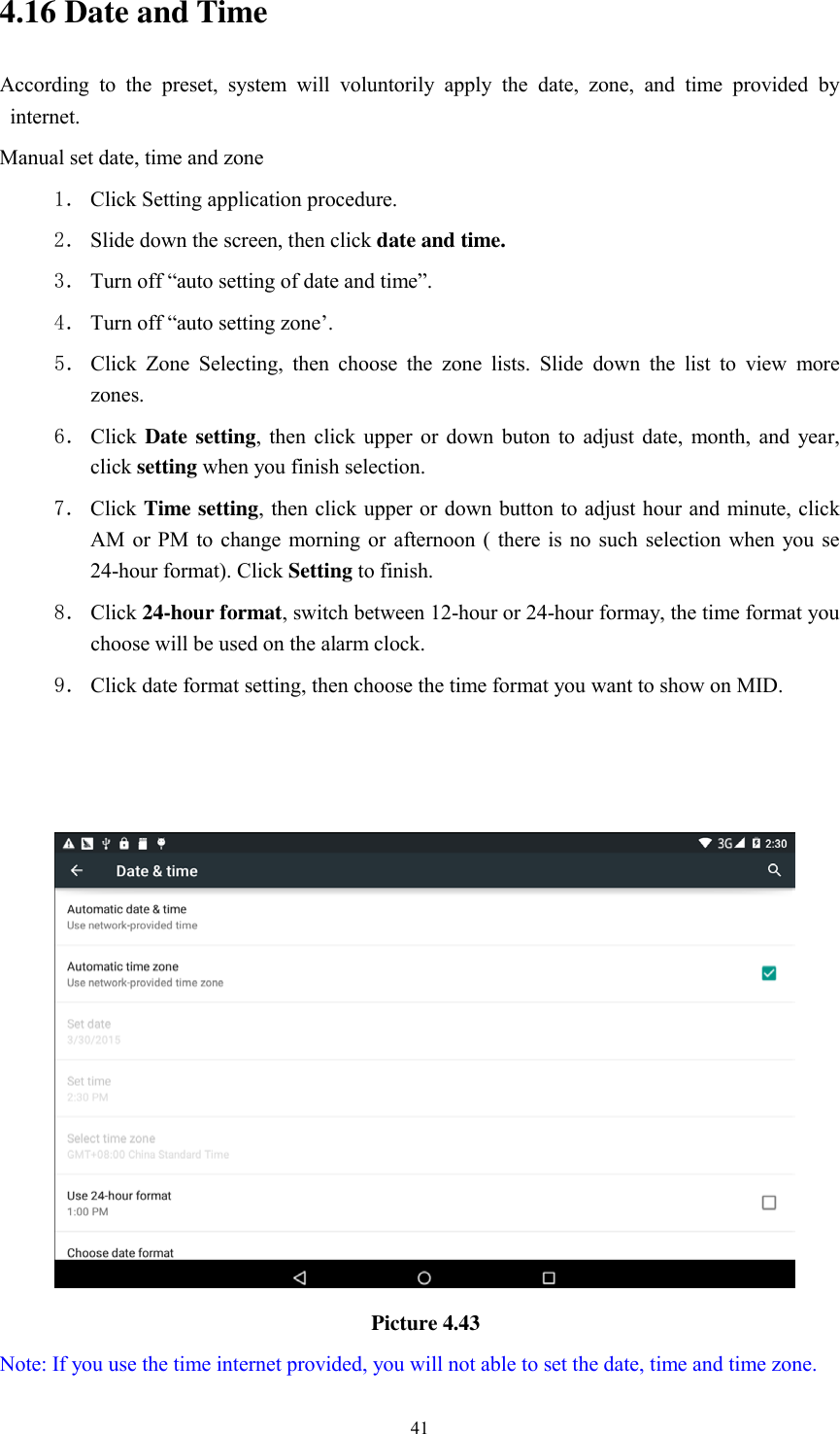 Page 40 of Ingram Micro Mexico DE C V W808B LTE tablet User Manual                 