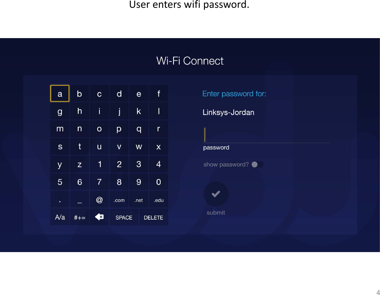 Userenterswifi password.4