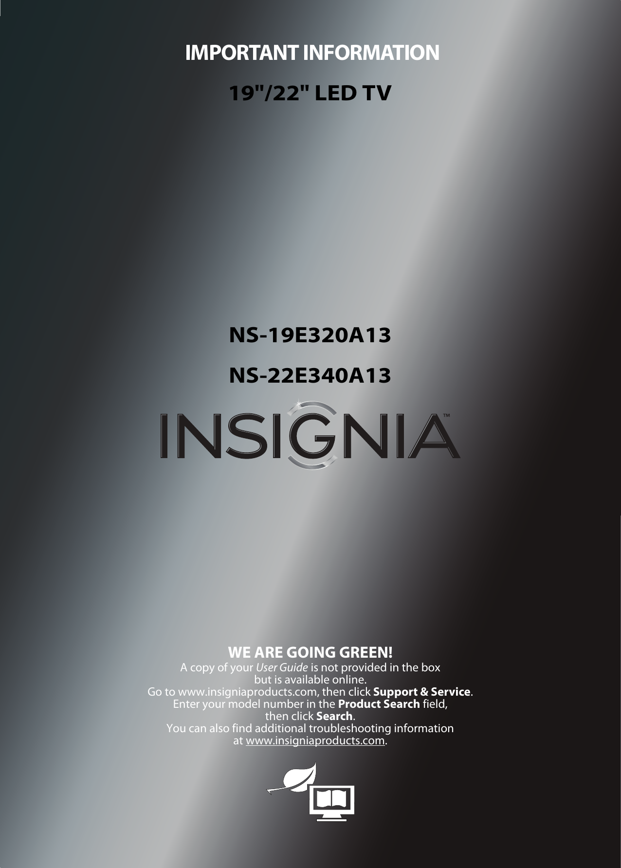 Page 1 of 8 - Insignia NS-22E340A13 User Manual  To The 36ad4779-cf85-4051-b929-de37249e79a9