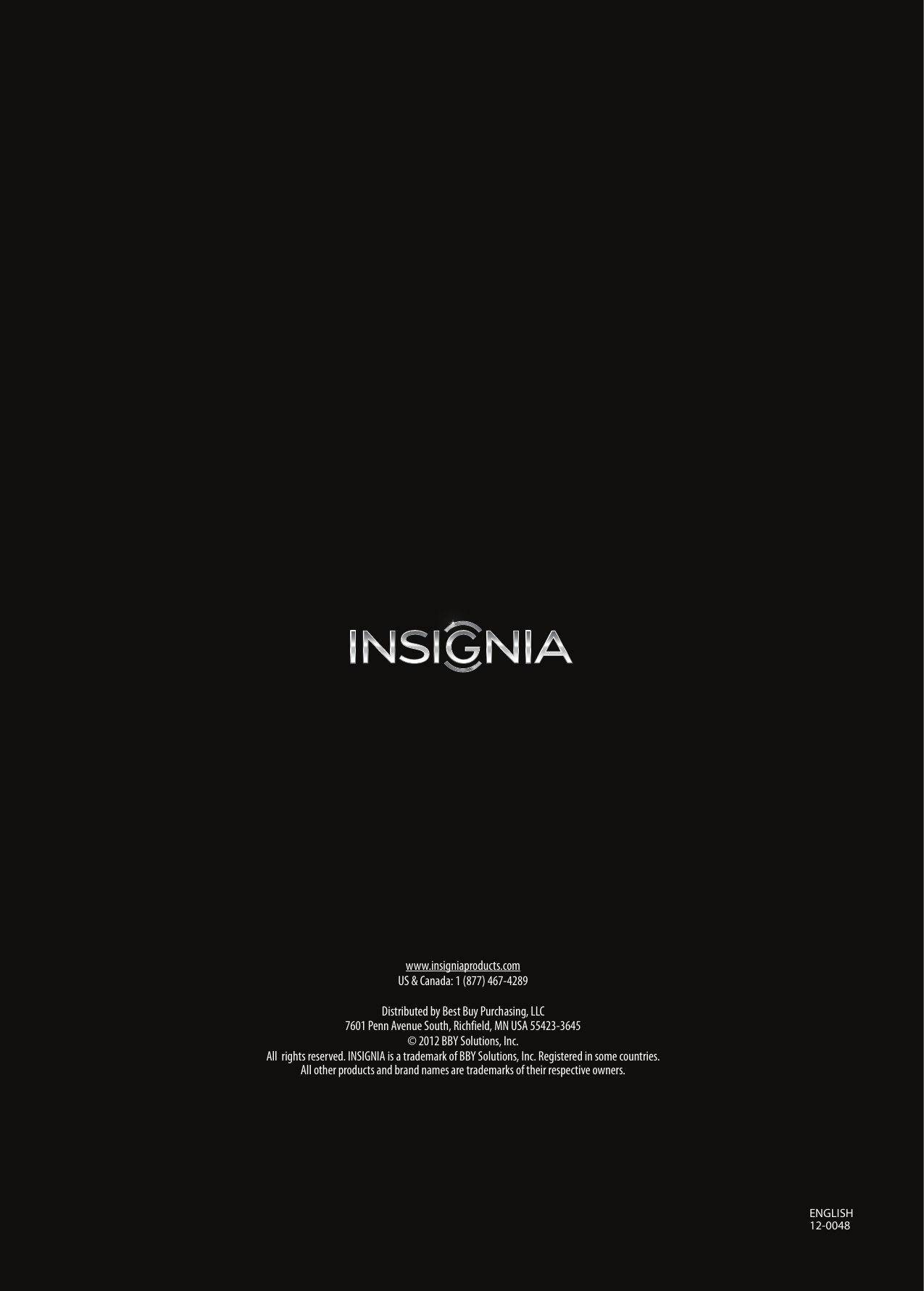 Page 8 of 8 - Insignia NS-32L120A13 User Manual  To The E4ceff27-9816-4607-8fc5-a85662c21874