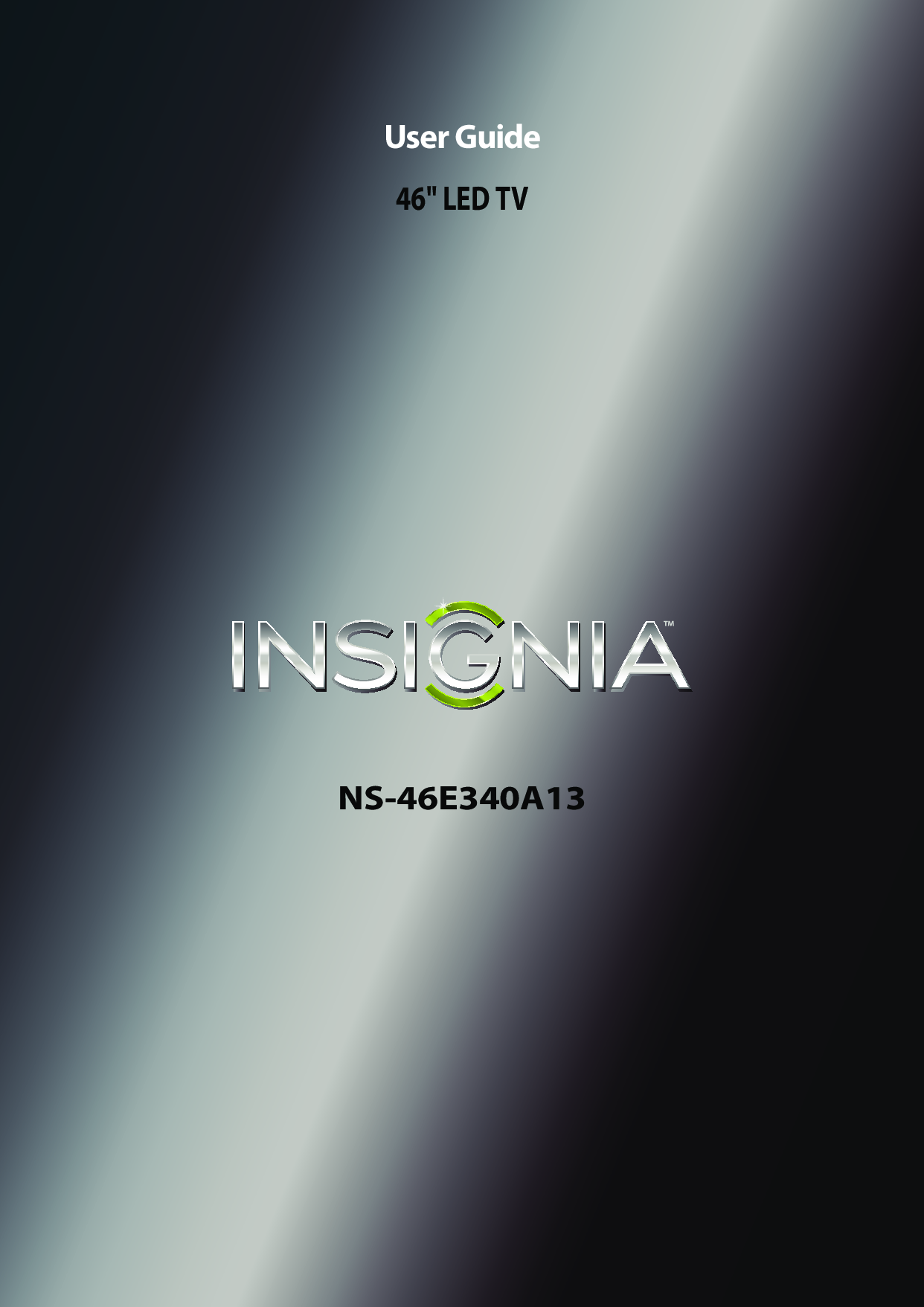 Insignia NS 46E340A13 User Manual To The 6589f298 655d 44fe 80c3 ...