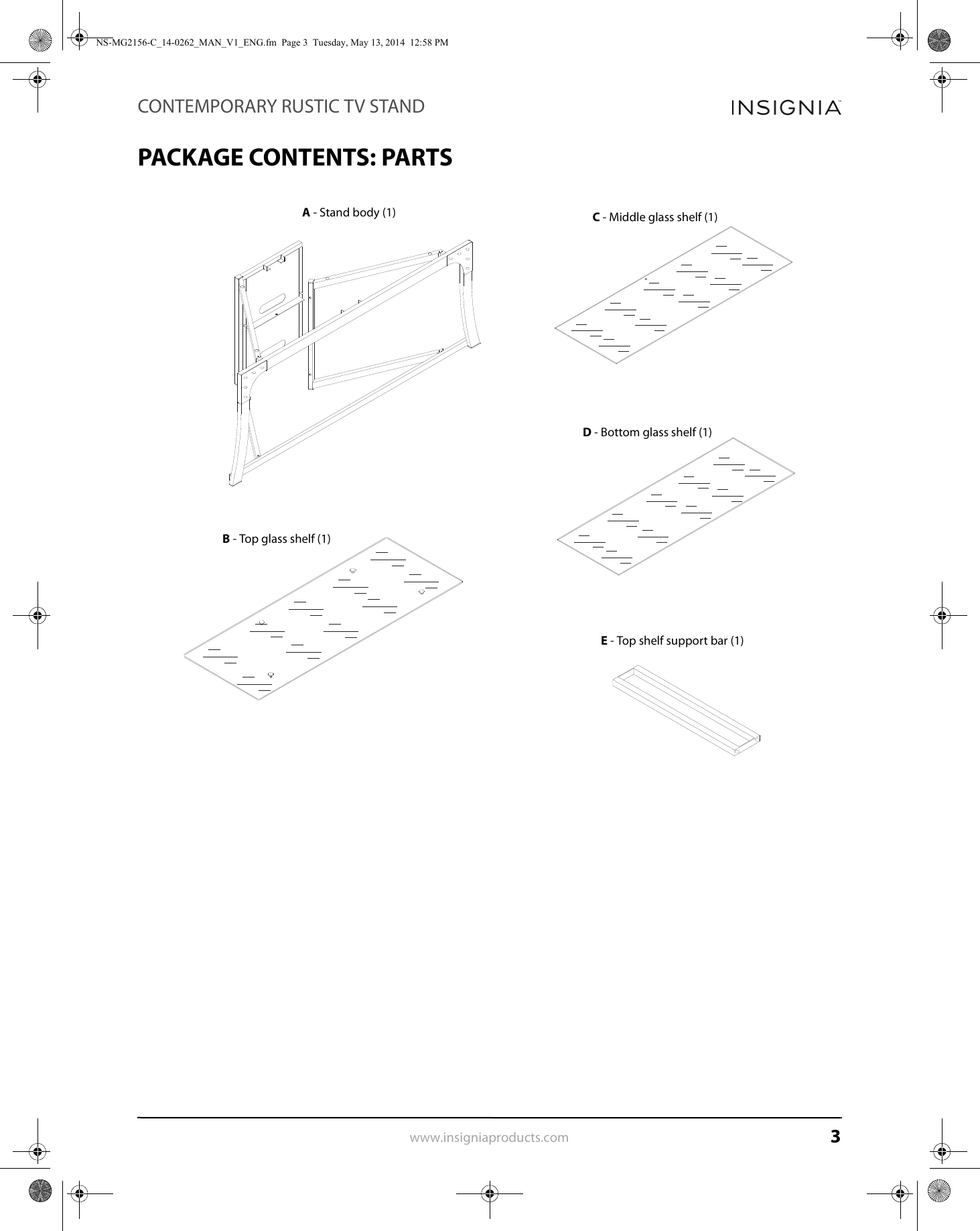 Page 3 of 10 - Insignia NS-MG2156-C NS-MG2156-C_14-0262_MAN_V1_ENG User Manual  To The 6feef161-07d5-4977-bffd-88d40f3987fc