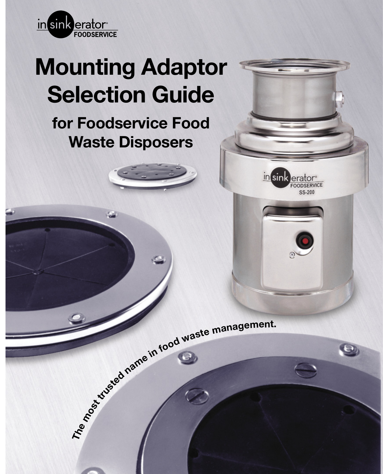 Page 1 of 4 - Insinkerator Insinkerator-Ss-1000-Users-Manual- How To Mount Food Disposer | Waste  Insinkerator-ss-1000-users-manual