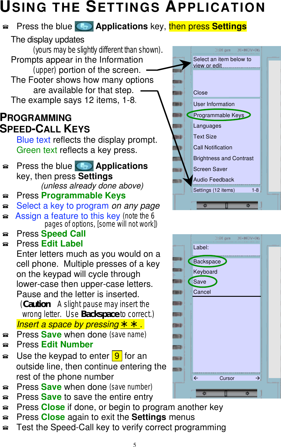 Page 5 of 10 - Integra-Telecom Integra-Telecom-5300-Users-Manual ISD 287 5330 UG