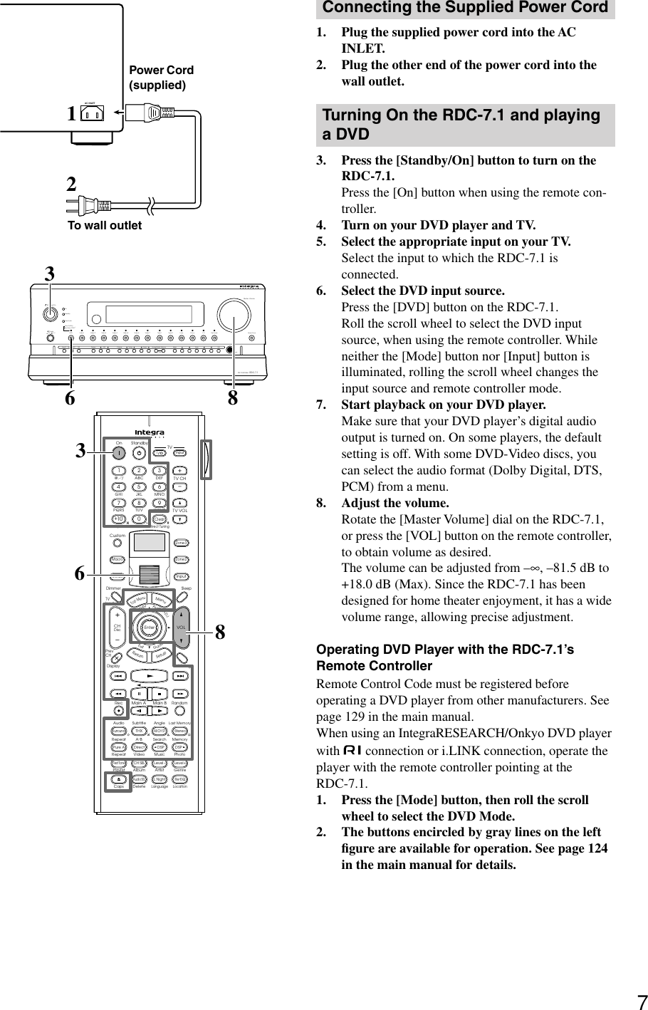 Page 7 of 8 - Integra Integra-Rdc-7-1-Users-Manual- Integra-rdc-7-1-users-manual