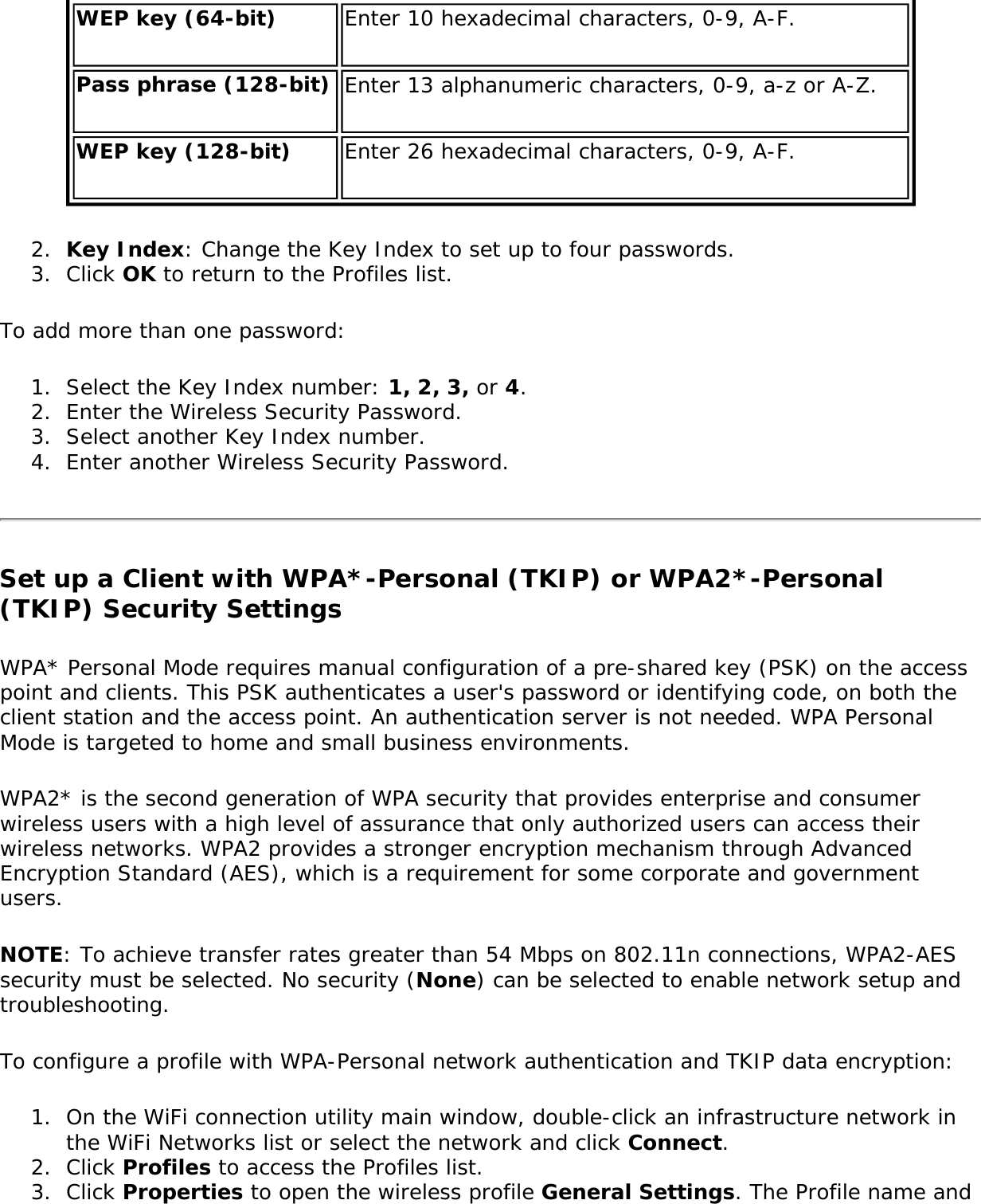 Page 156 of Intel 112BNH Intel Centrino Wireless-N 1000 User Manual Contents