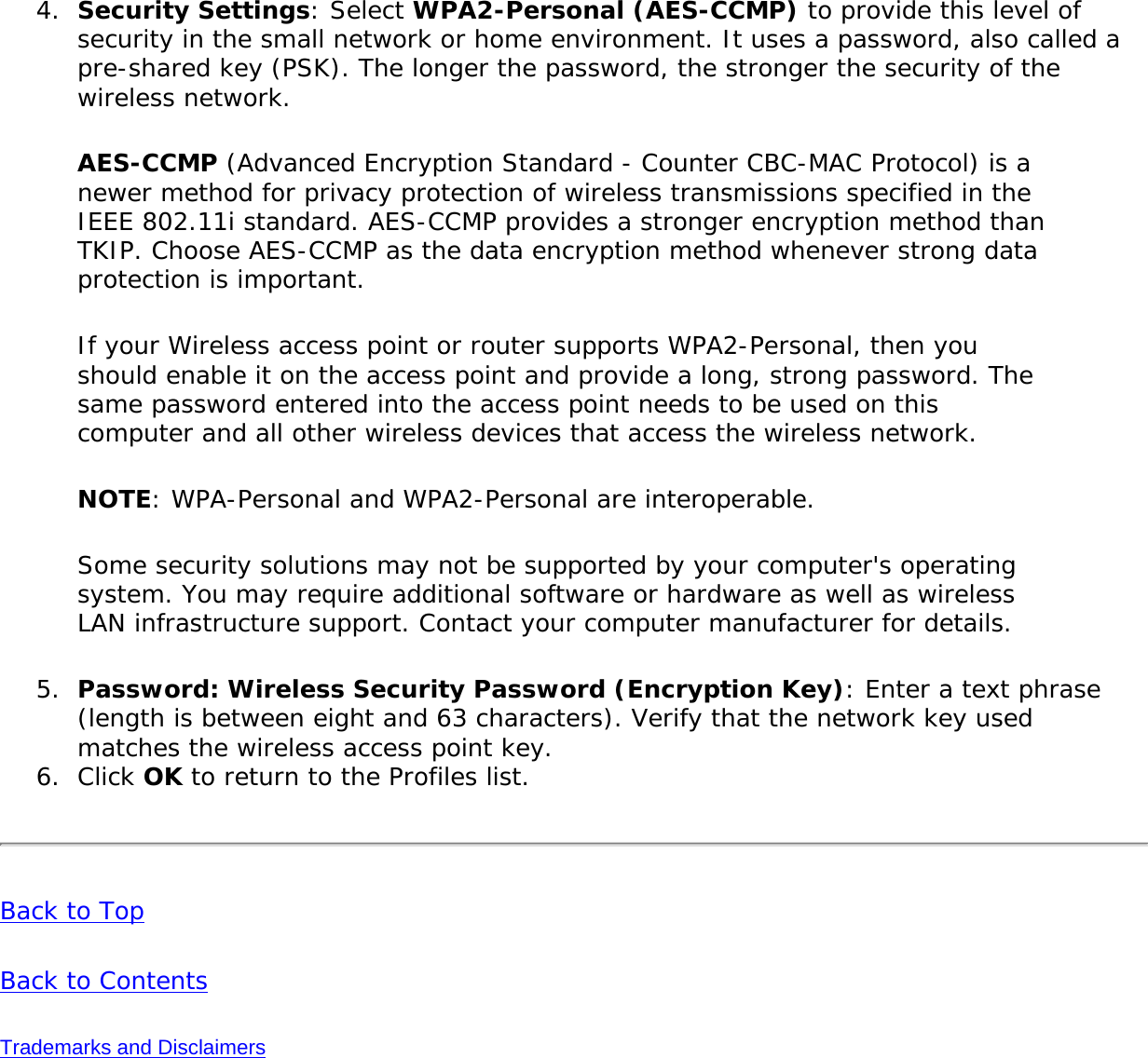 Page 158 of Intel 112BNH Intel Centrino Wireless-N 1000 User Manual Contents