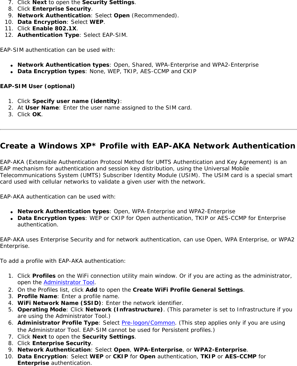 Page 163 of Intel 112BNH Intel Centrino Wireless-N 1000 User Manual Contents