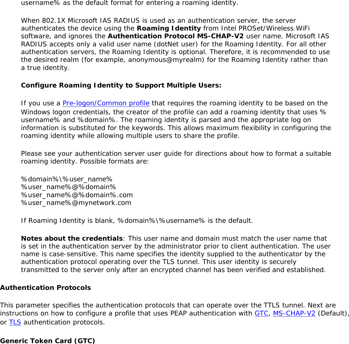 Page 170 of Intel 112BNH Intel Centrino Wireless-N 1000 User Manual Contents